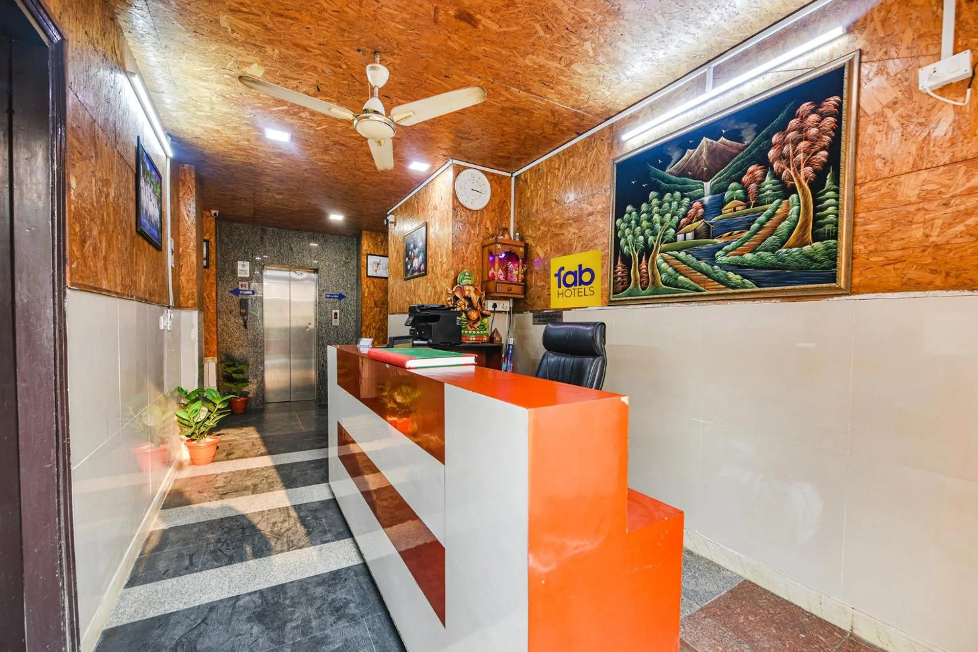 Lobby or reception in FabHotel Luxury Retreat