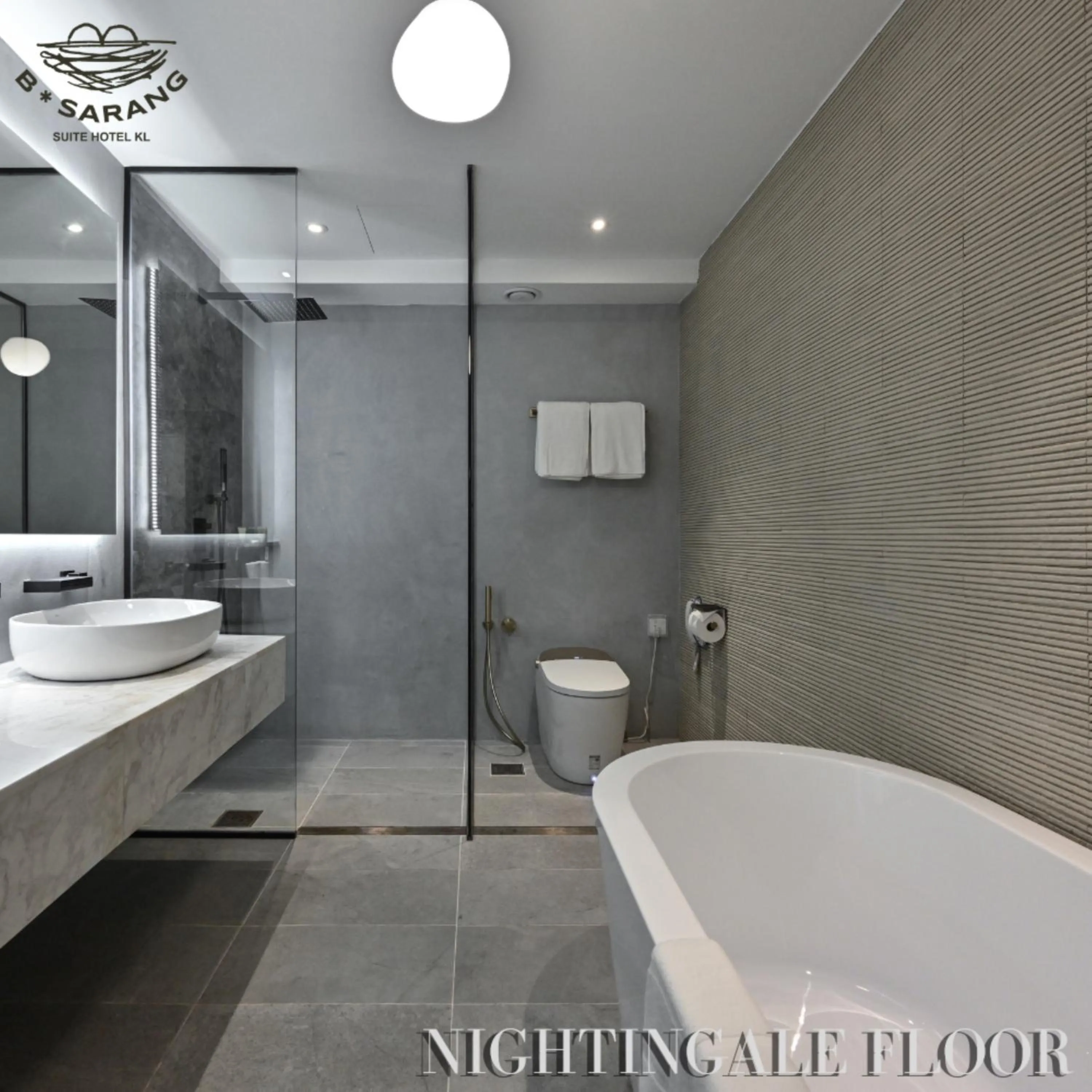 Shower in B Sarang Suite Hotel Kuala Lumpur