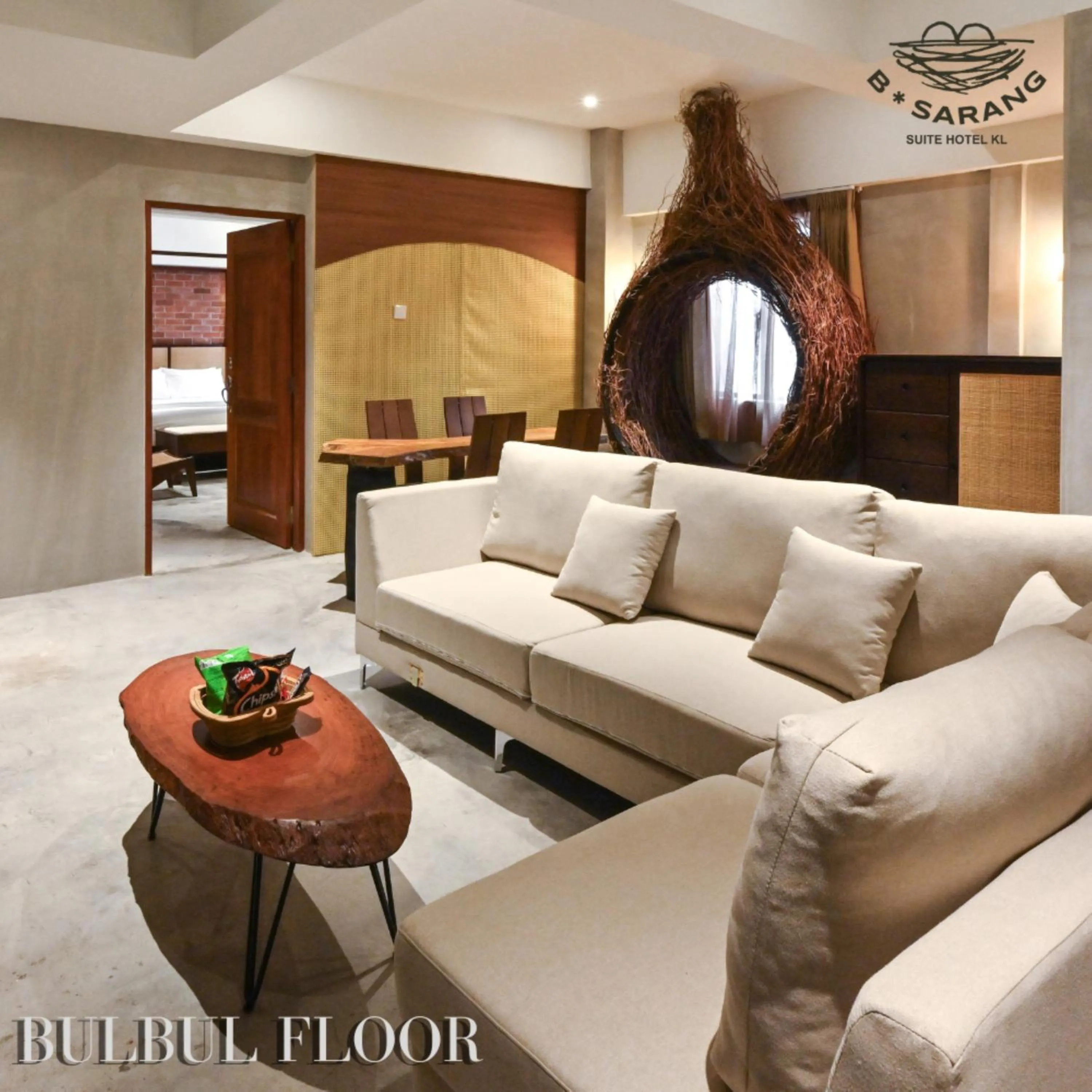 Living room in B Sarang Suite Hotel Kuala Lumpur
