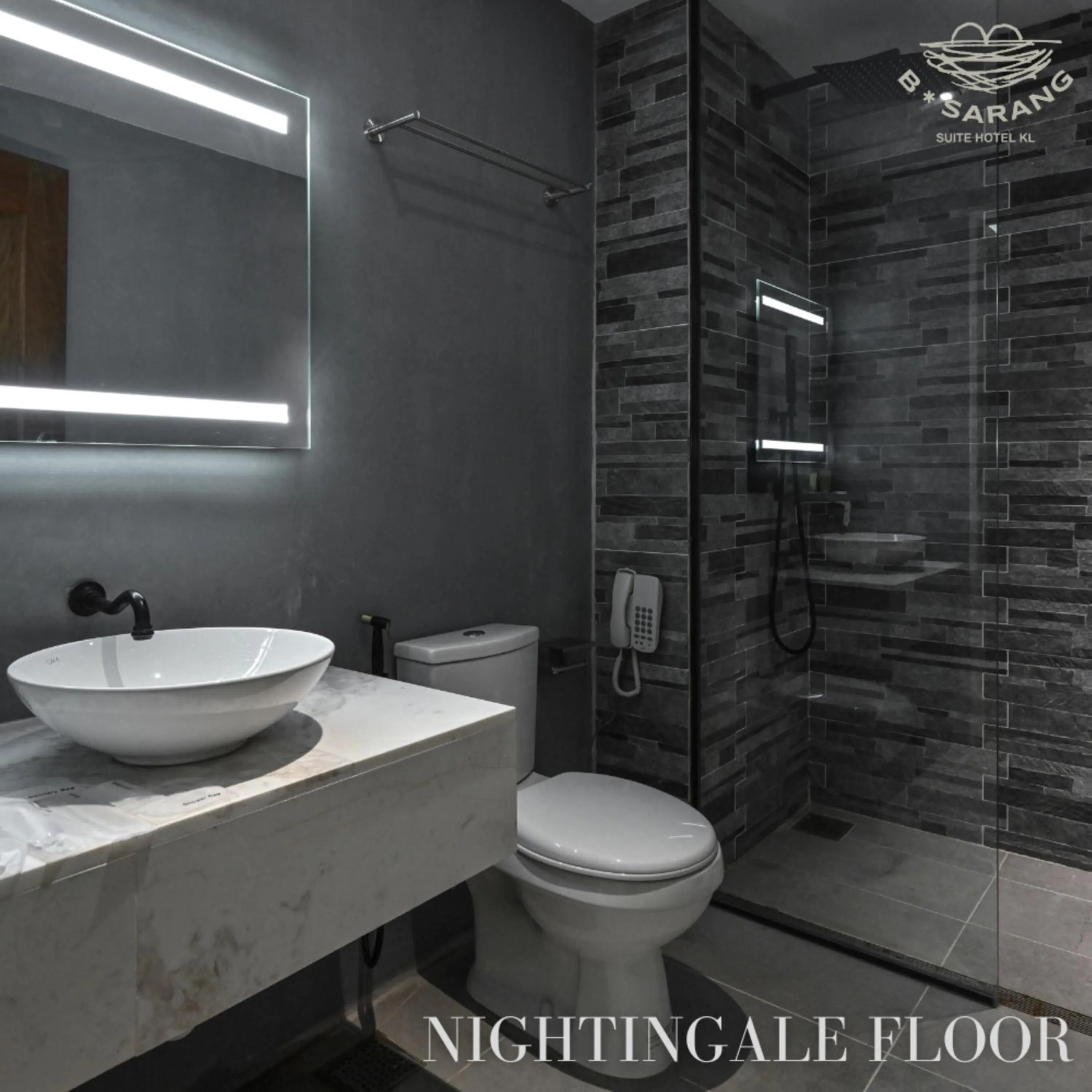 Bathroom in B Sarang Suite Hotel Kuala Lumpur