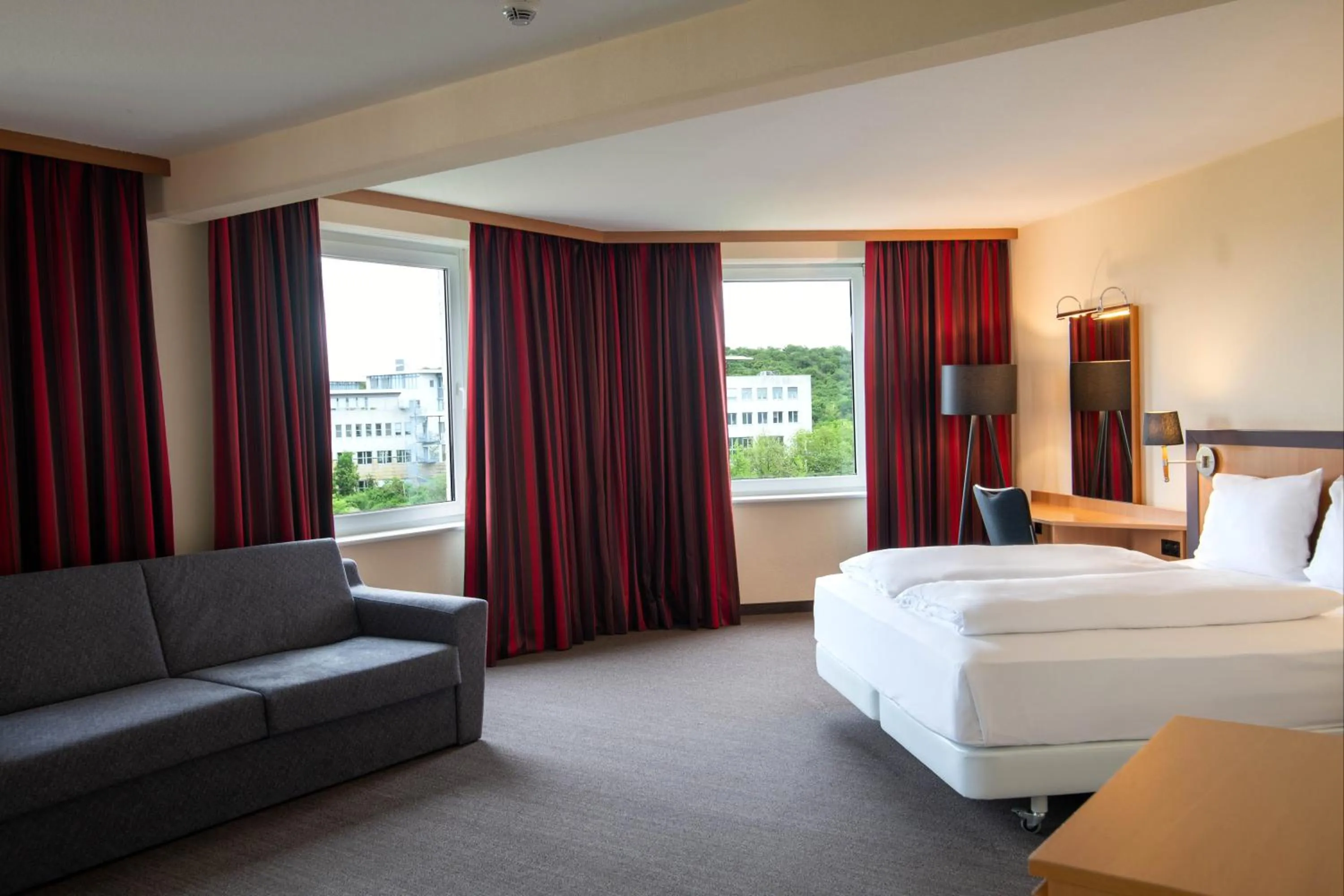 Bed in Best Western Conference Airporthotel Frankfurt Mörfelden