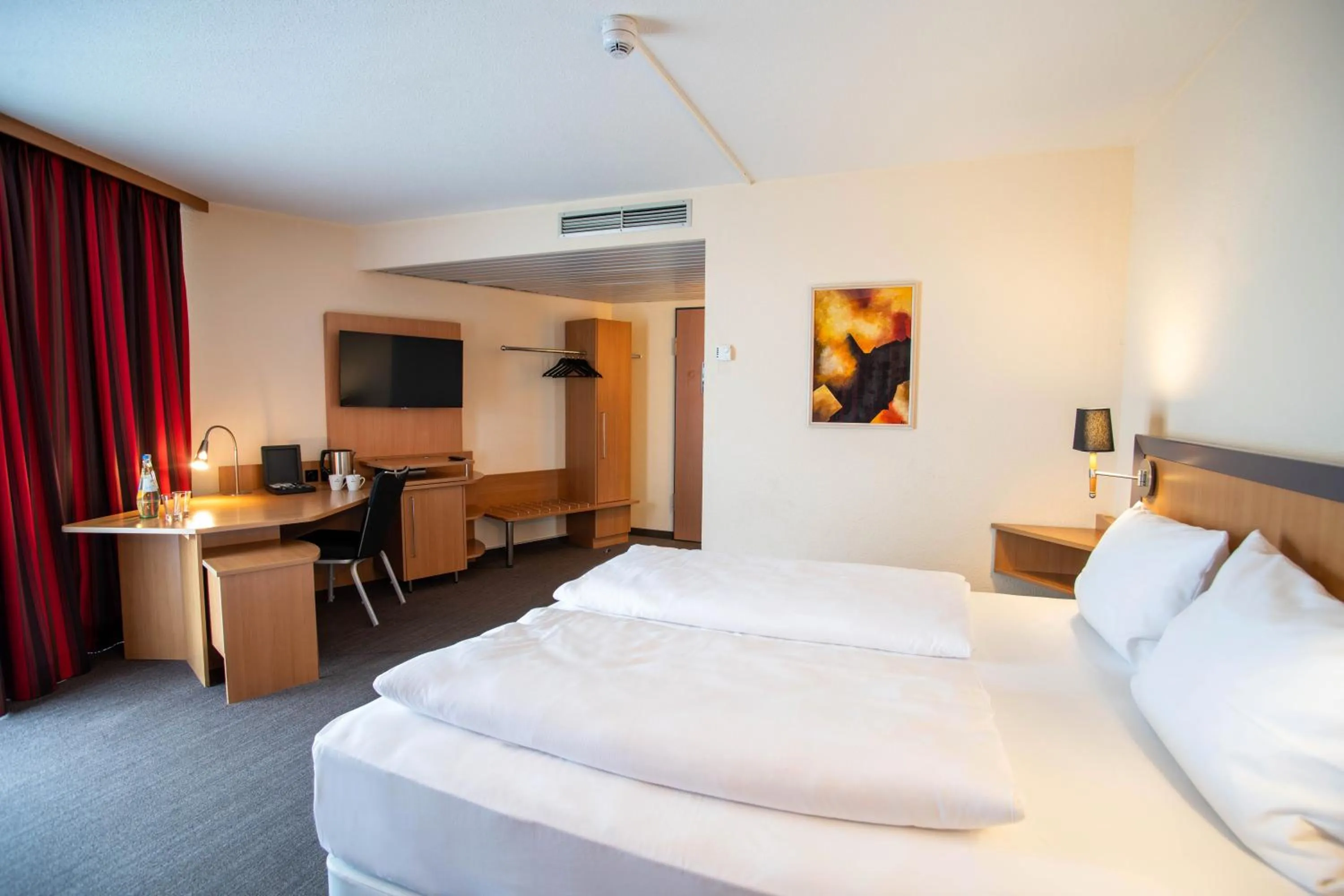 Bed in Best Western Conference Airporthotel Frankfurt Mörfelden