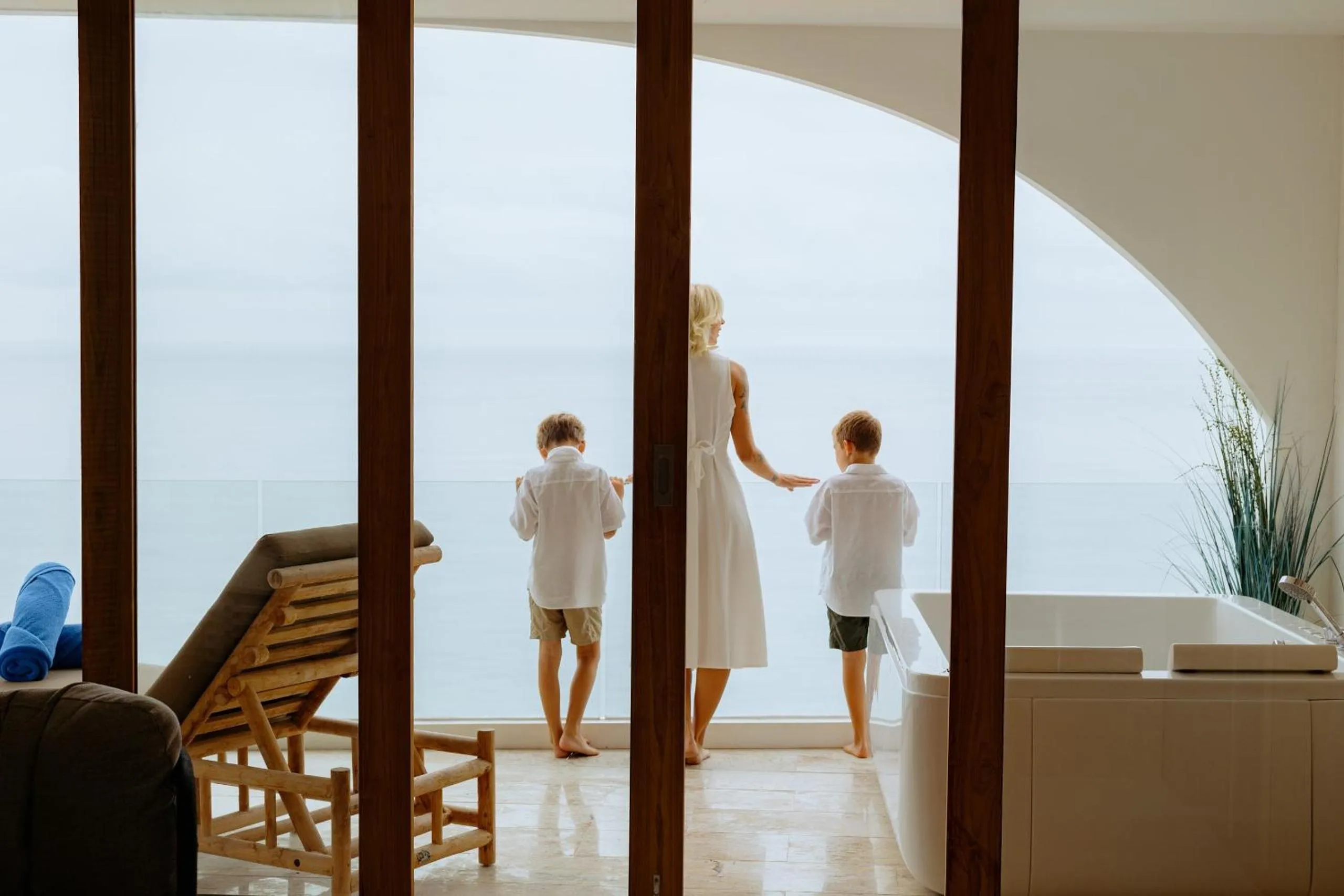 People in Elite Atoll Beachfront Hotel