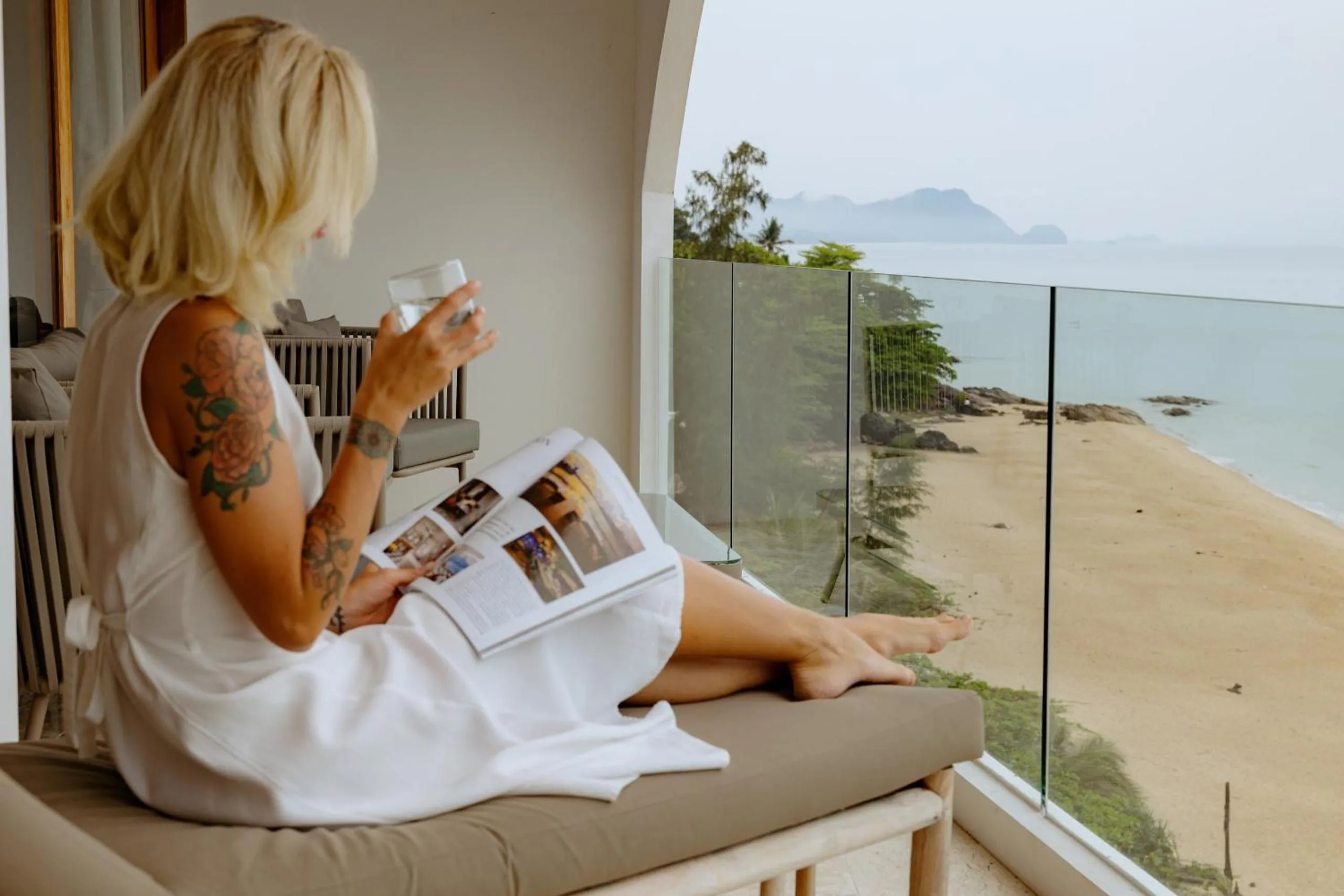 Balcony/Terrace in Elite Atoll Beachfront Hotel