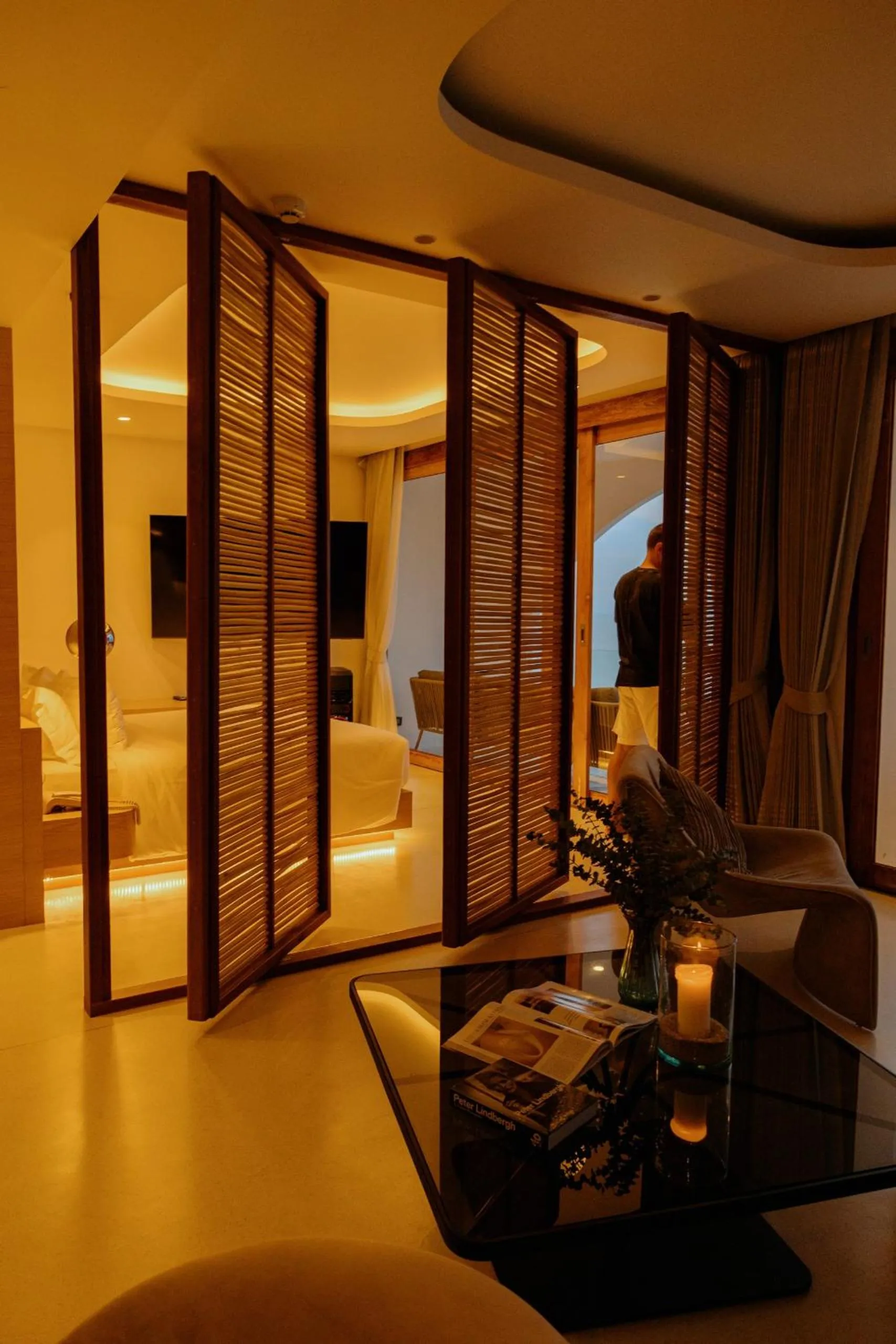 Living room in Elite Atoll Beachfront Hotel