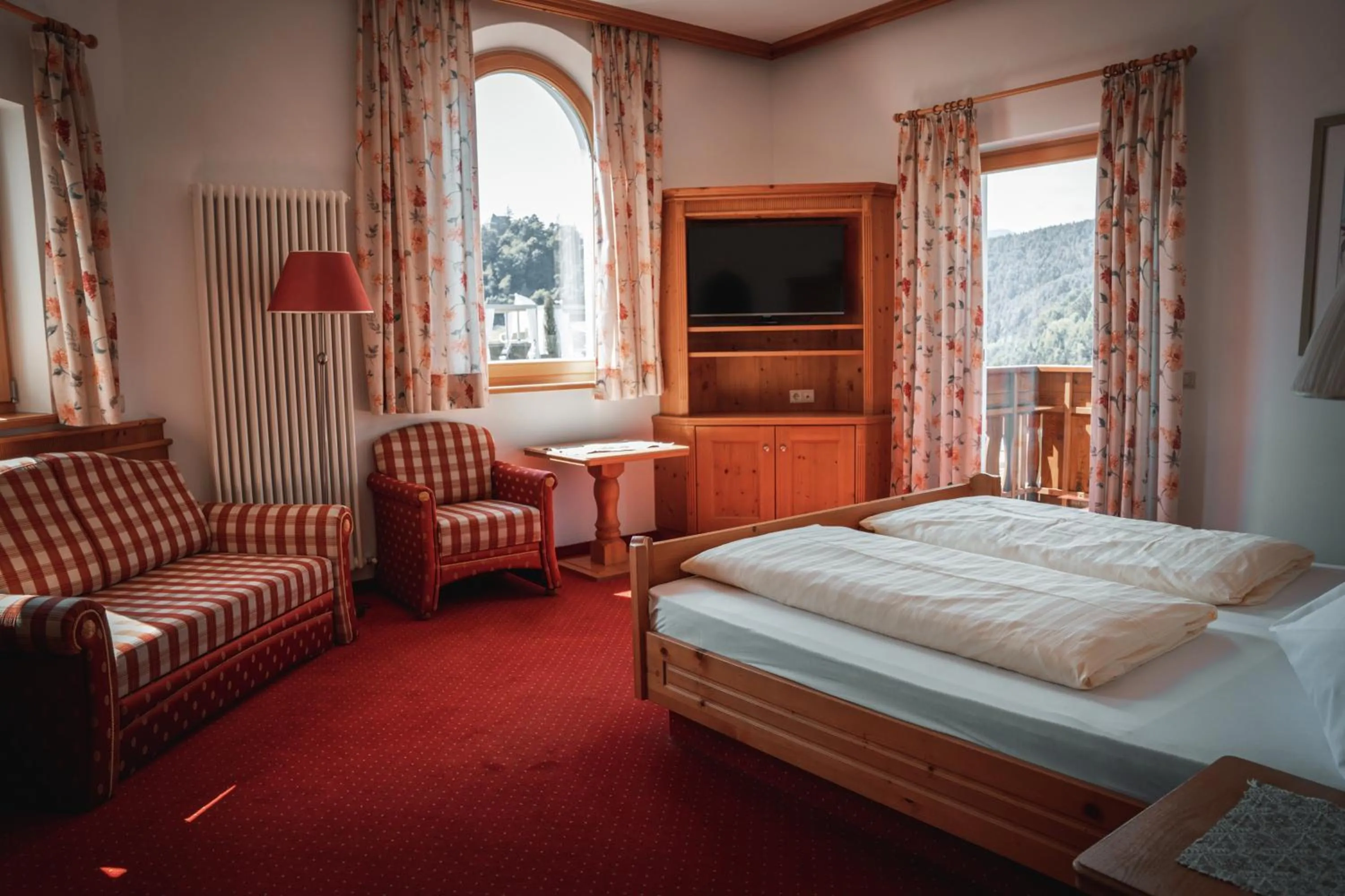 Bed in Hotel Sonnenhof