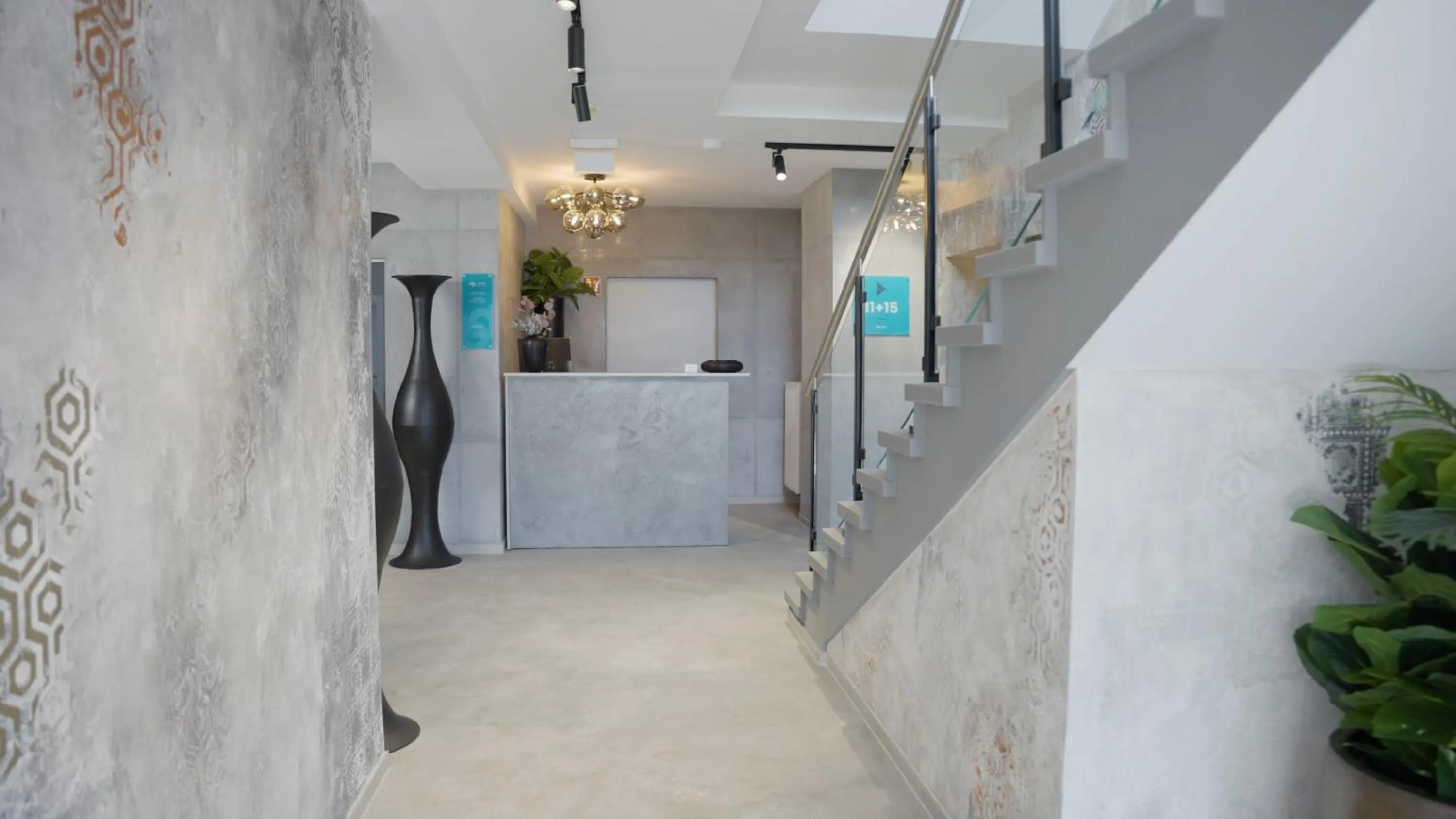 Lobby or reception in Hotel Busch