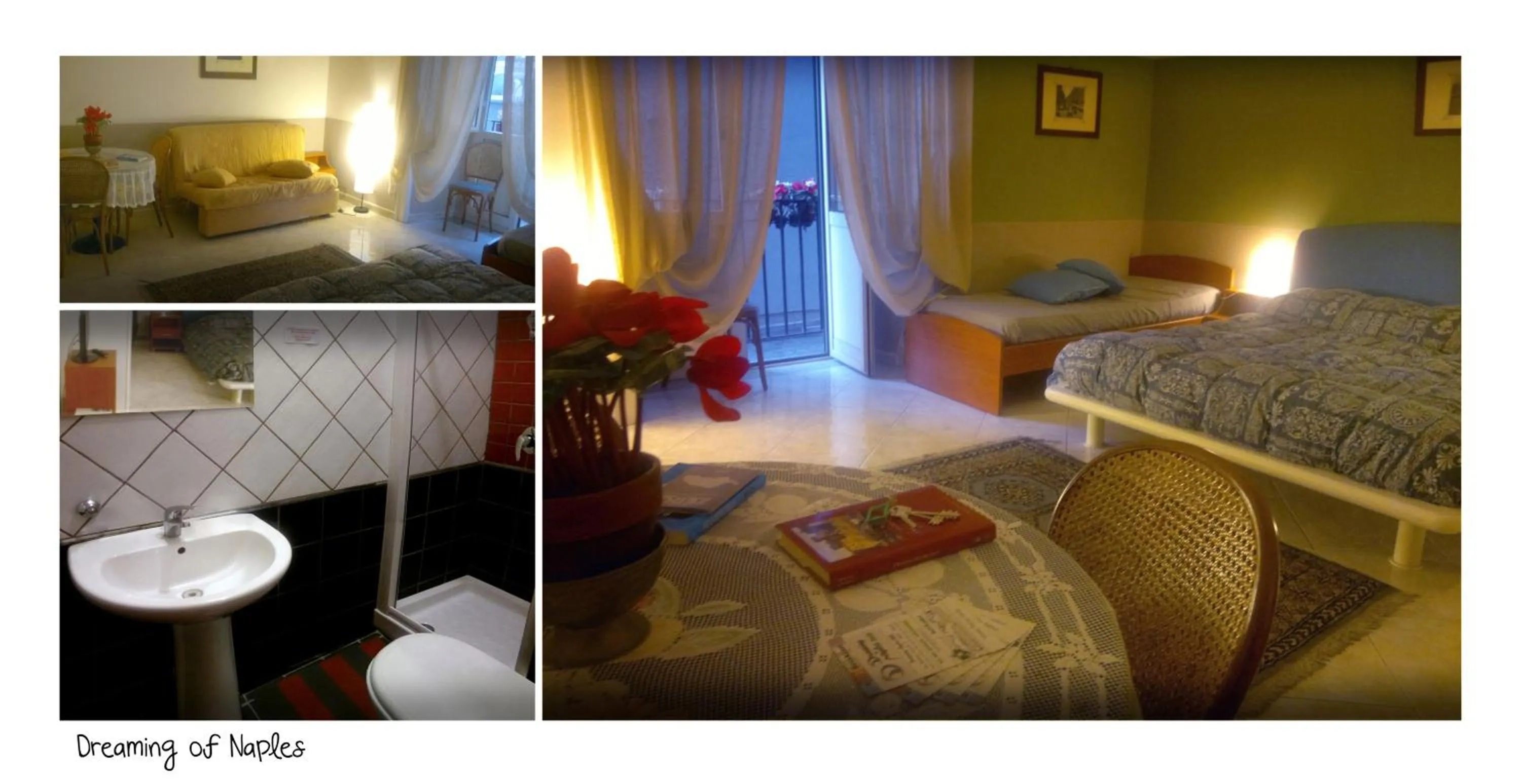 Photo of the whole room, Bed in Dreaming of Naples