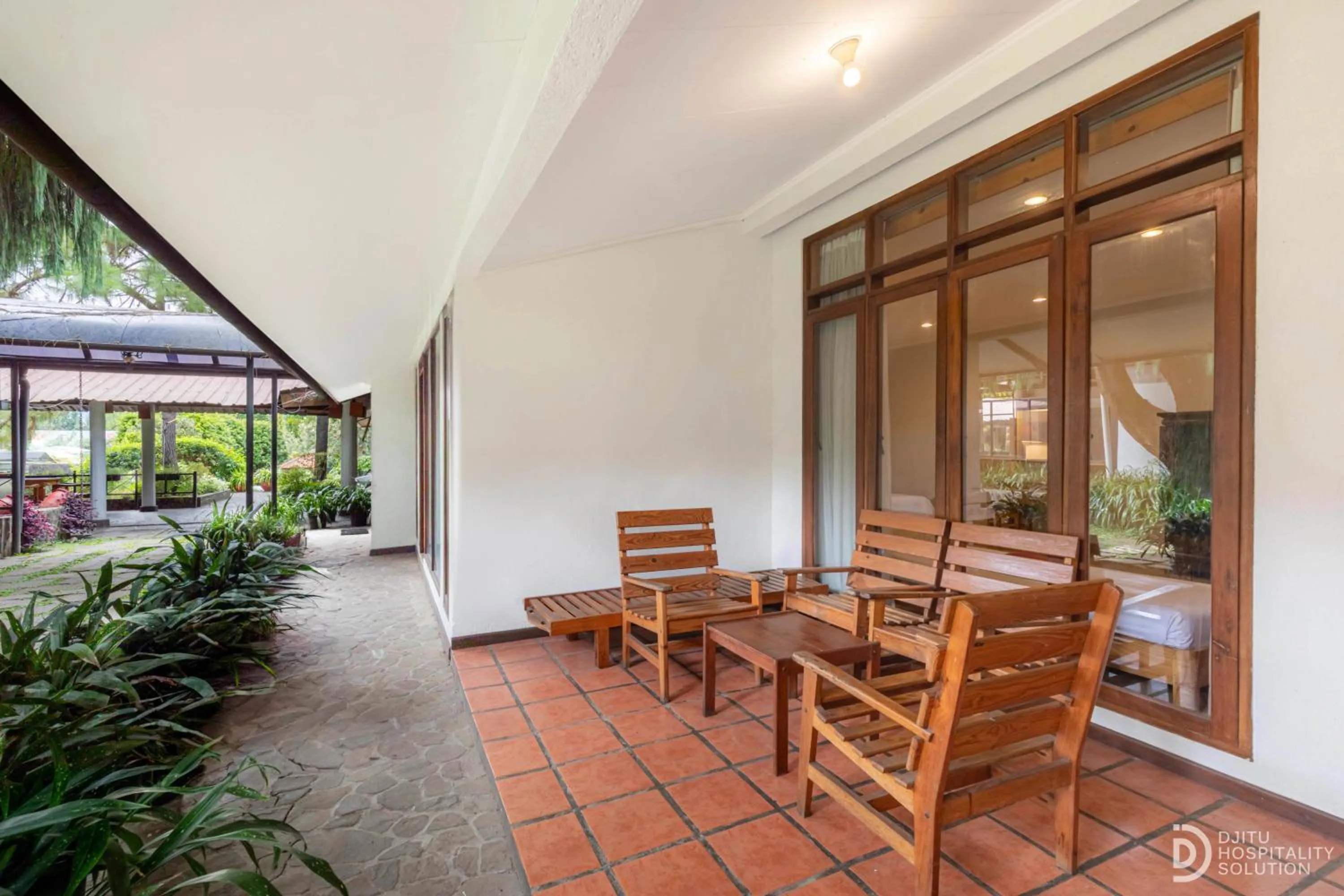 Balcony/Terrace in Hotel Grand Panorama Lembang