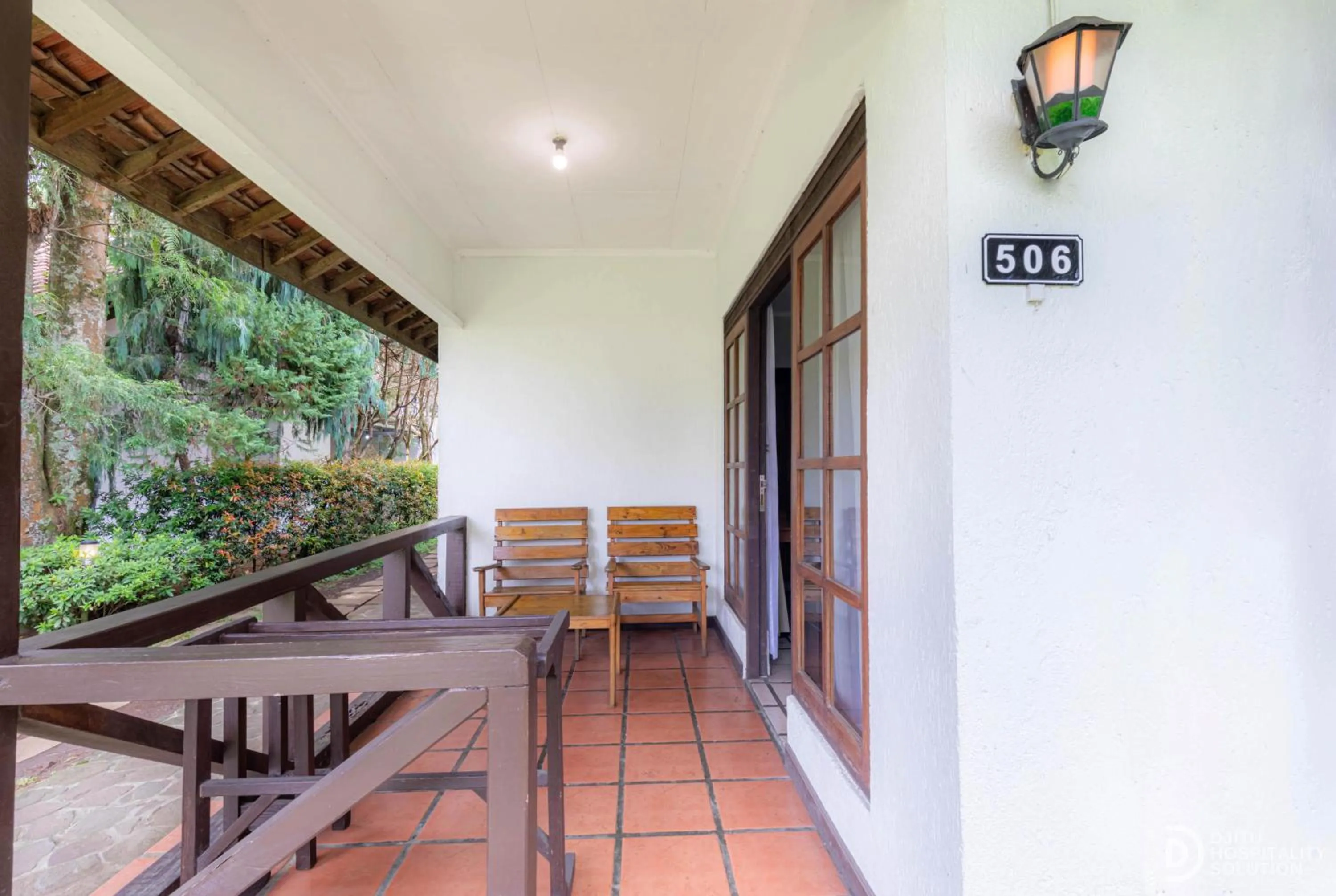 Balcony/Terrace in Hotel Grand Panorama Lembang