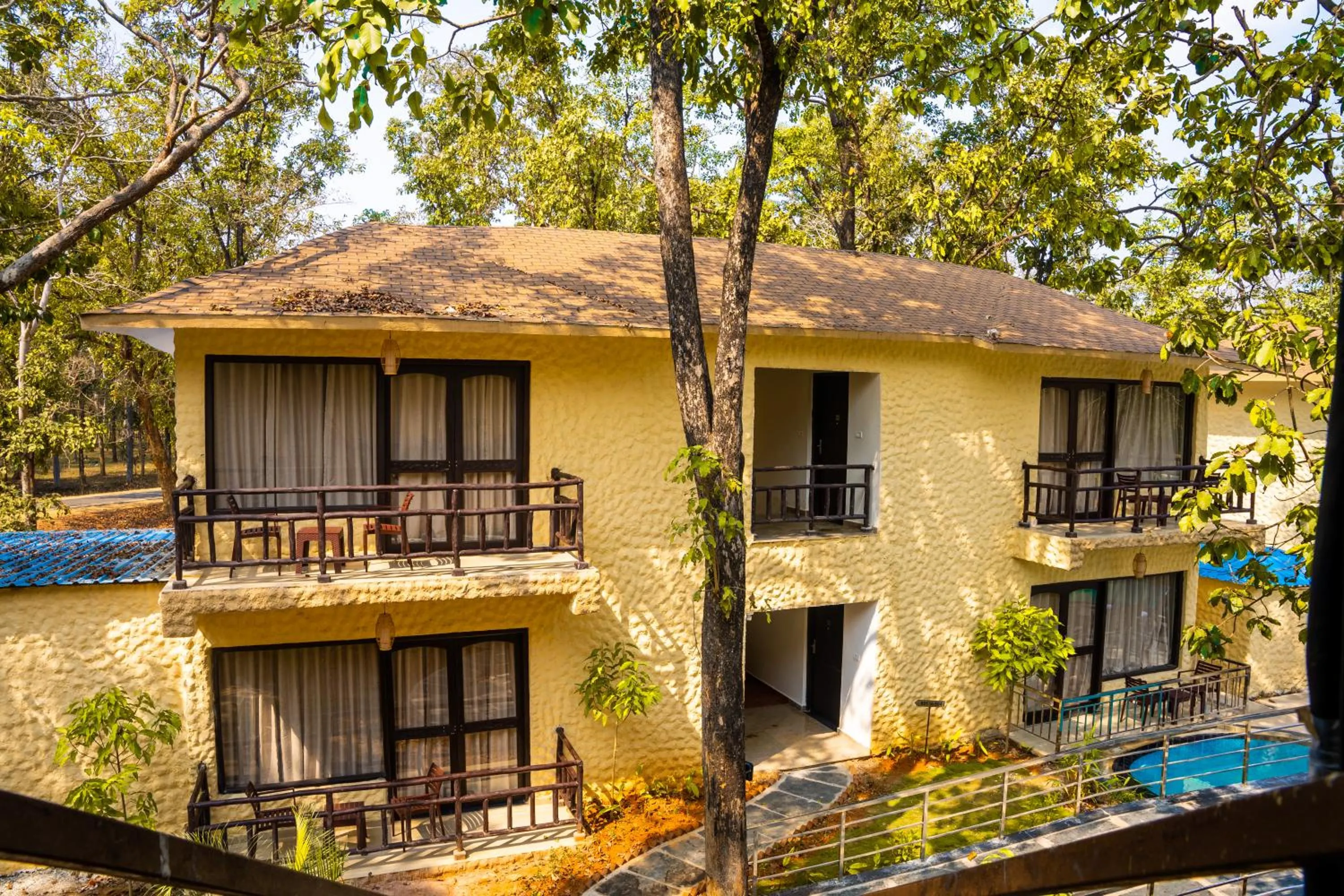 Property building in Citrus Prime Kanha Resort and Villas