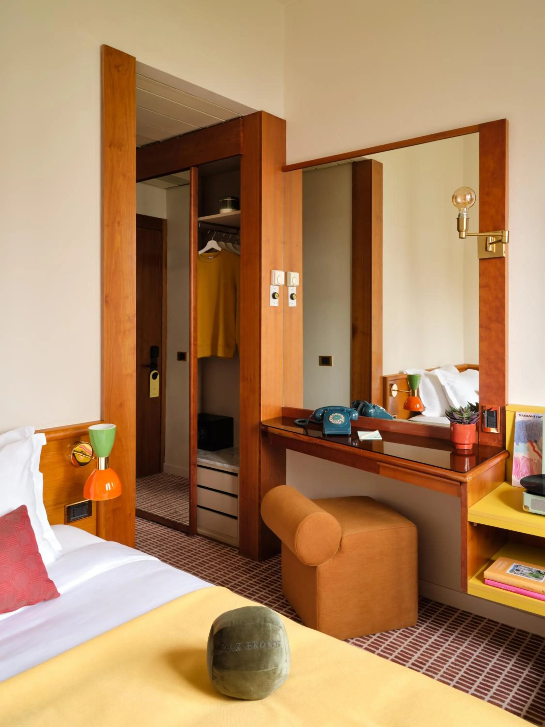 Bedroom, Bed in Max Brown Hotel Missori, part of Sircle Collection