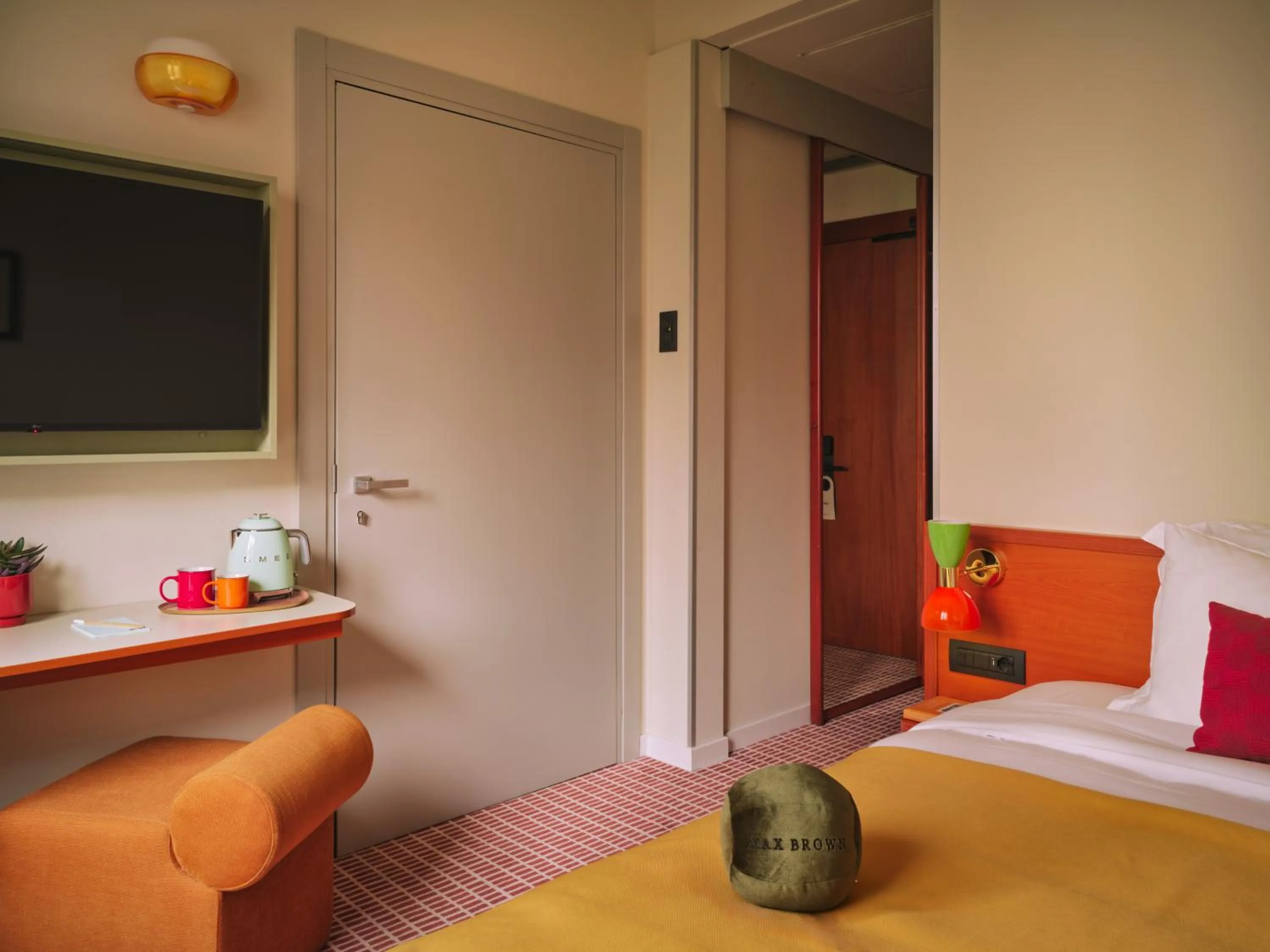 Bedroom, Bed in Max Brown Hotel Missori, part of Sircle Collection