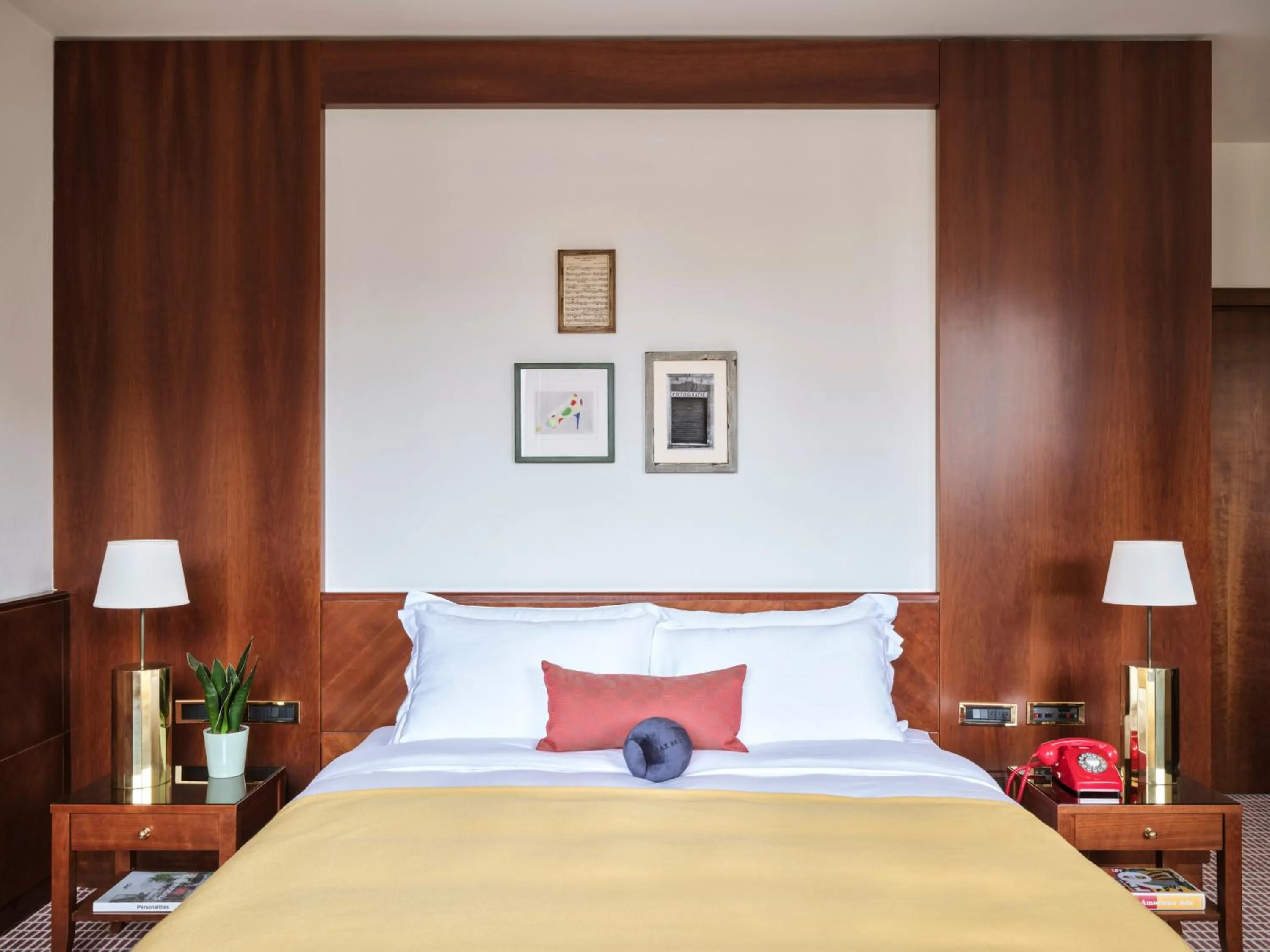 Bedroom, Bed in Max Brown Hotel Missori, part of Sircle Collection