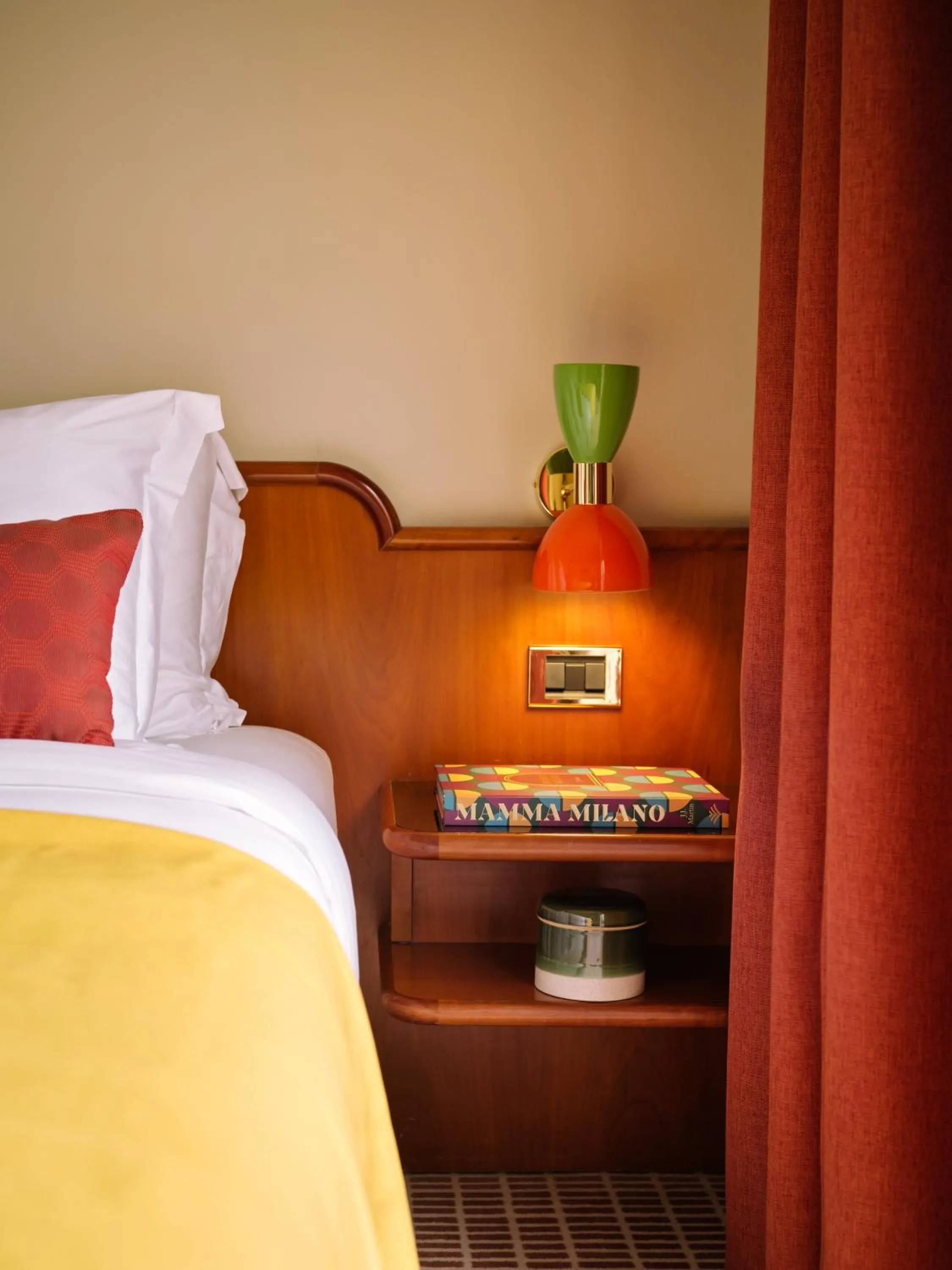 Bedroom, Bed in Max Brown Hotel Missori, part of Sircle Collection