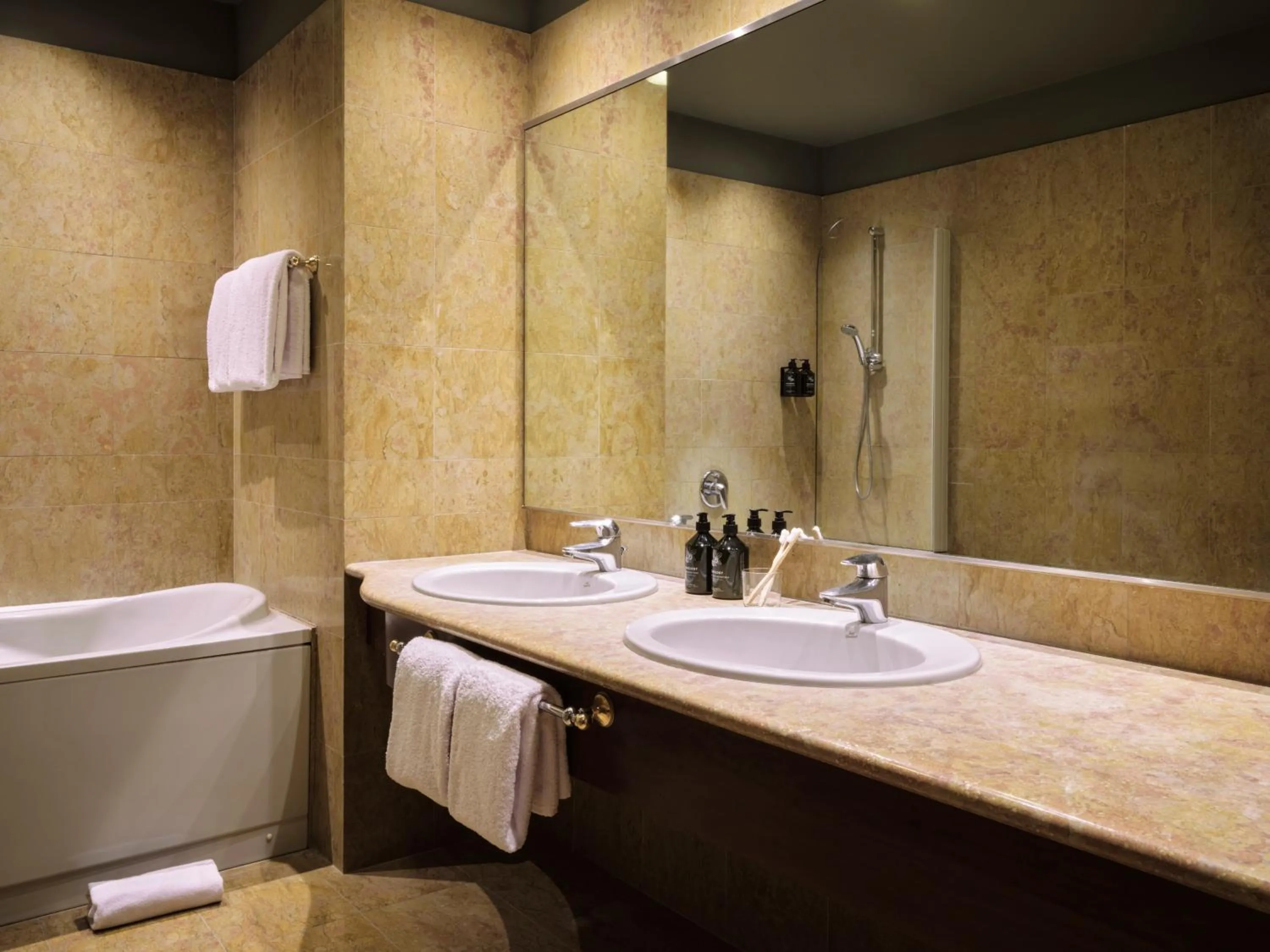 Bathroom in Max Brown Hotel Missori, part of Sircle Collection