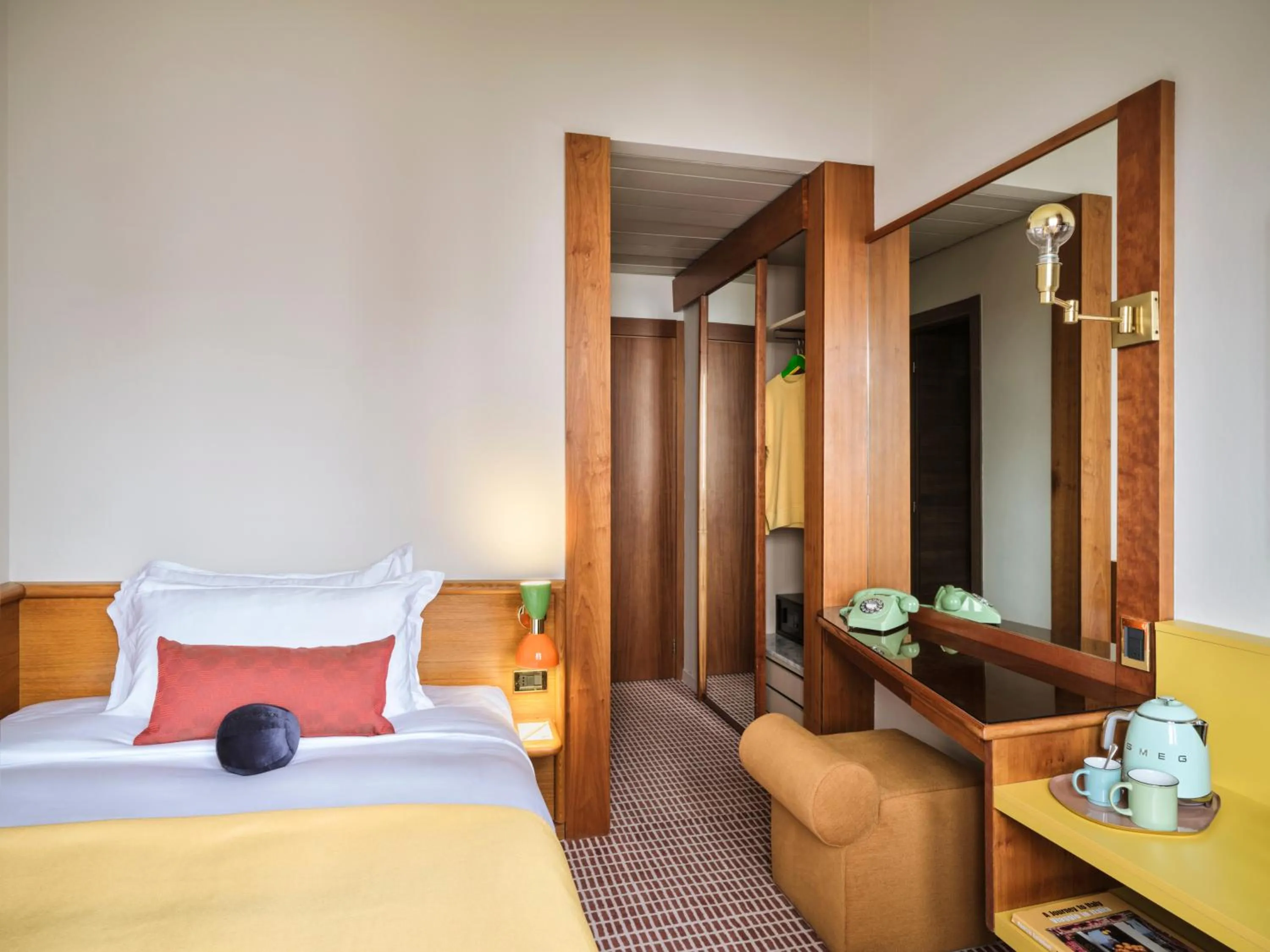 Bedroom, Bed in Max Brown Hotel Missori, part of Sircle Collection