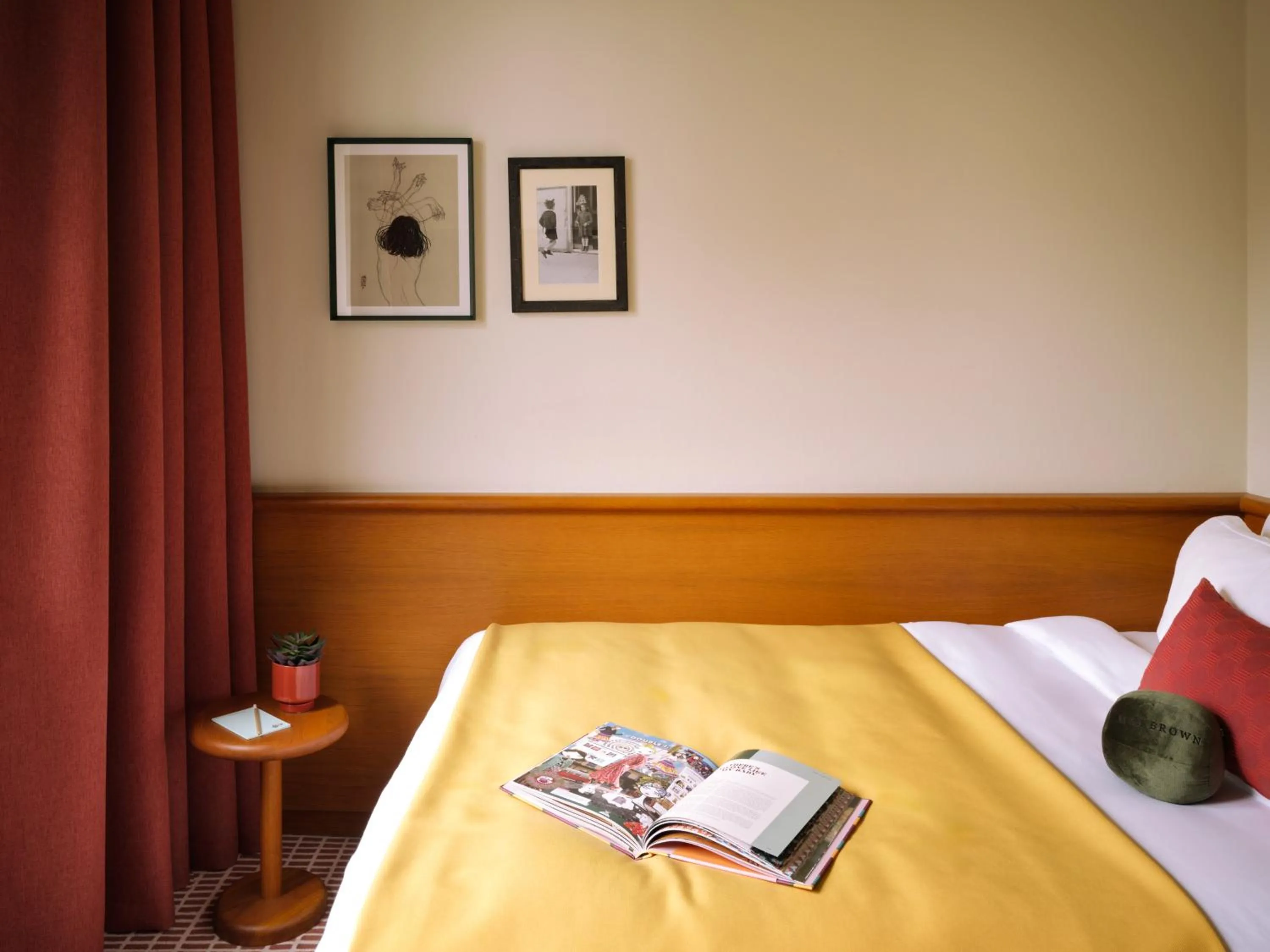 Bedroom, Bed in Max Brown Hotel Missori, part of Sircle Collection