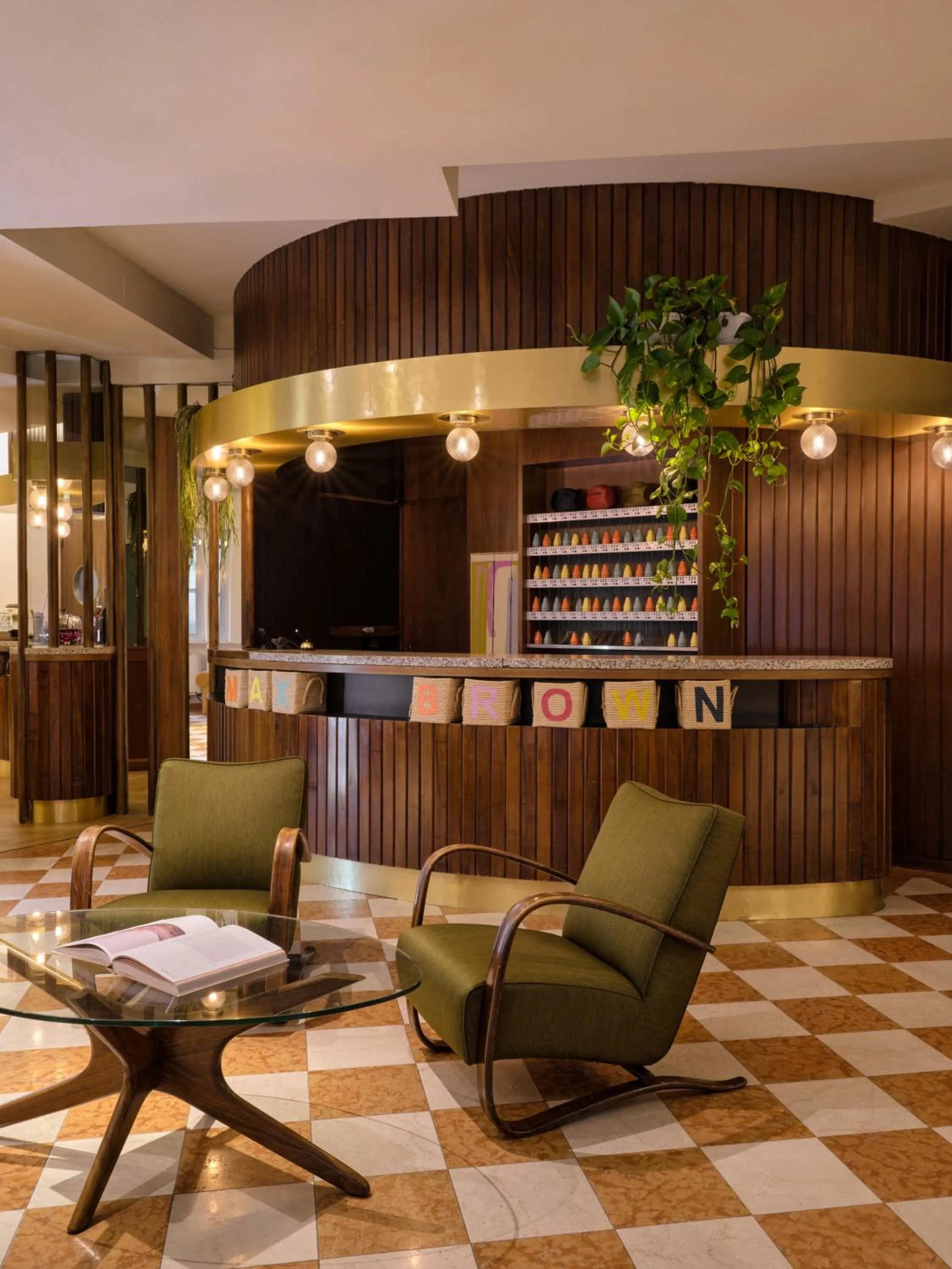 Lobby or reception in Max Brown Hotel Missori, part of Sircle Collection