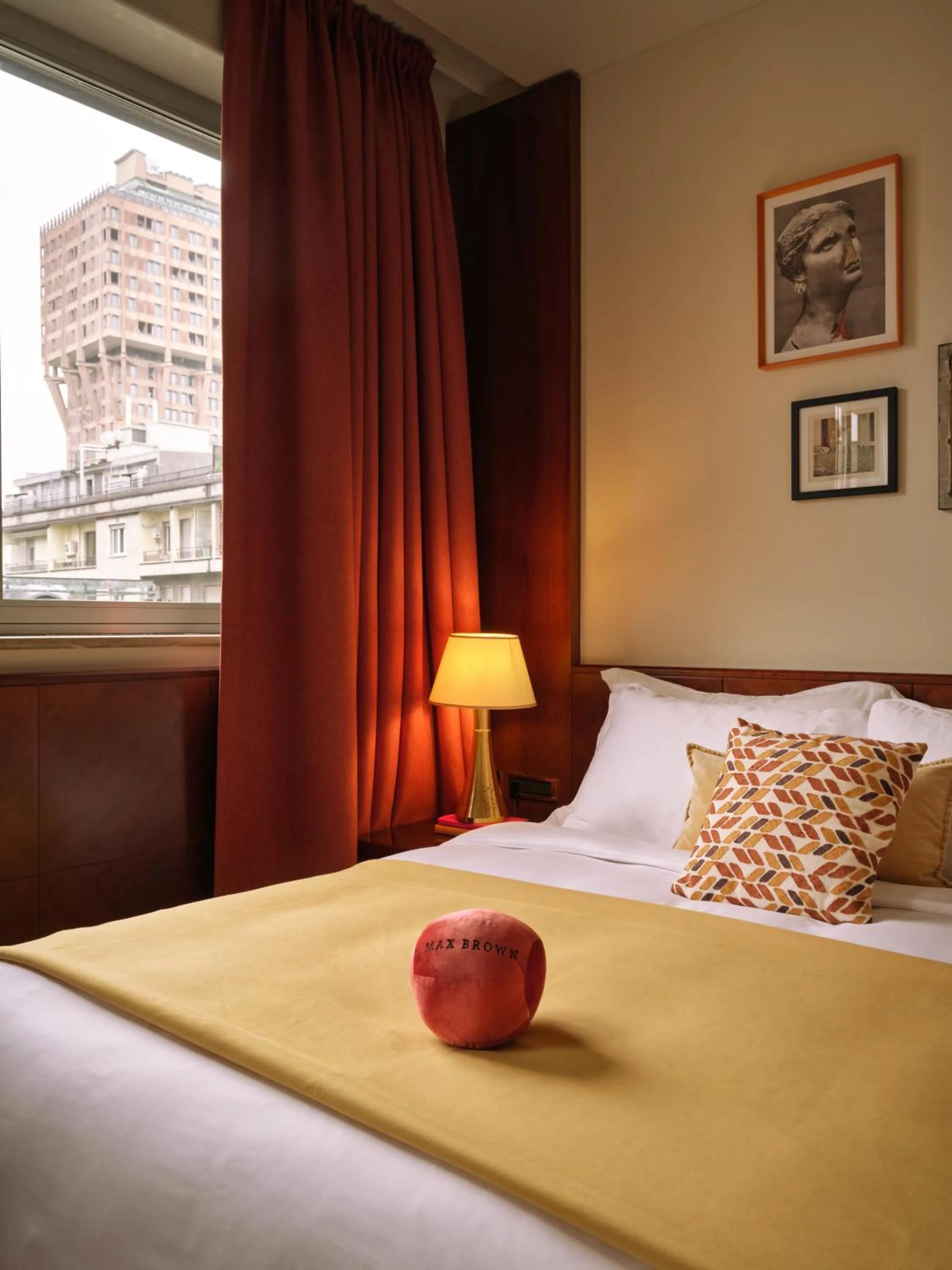 Bedroom, Bed in Max Brown Hotel Missori, part of Sircle Collection