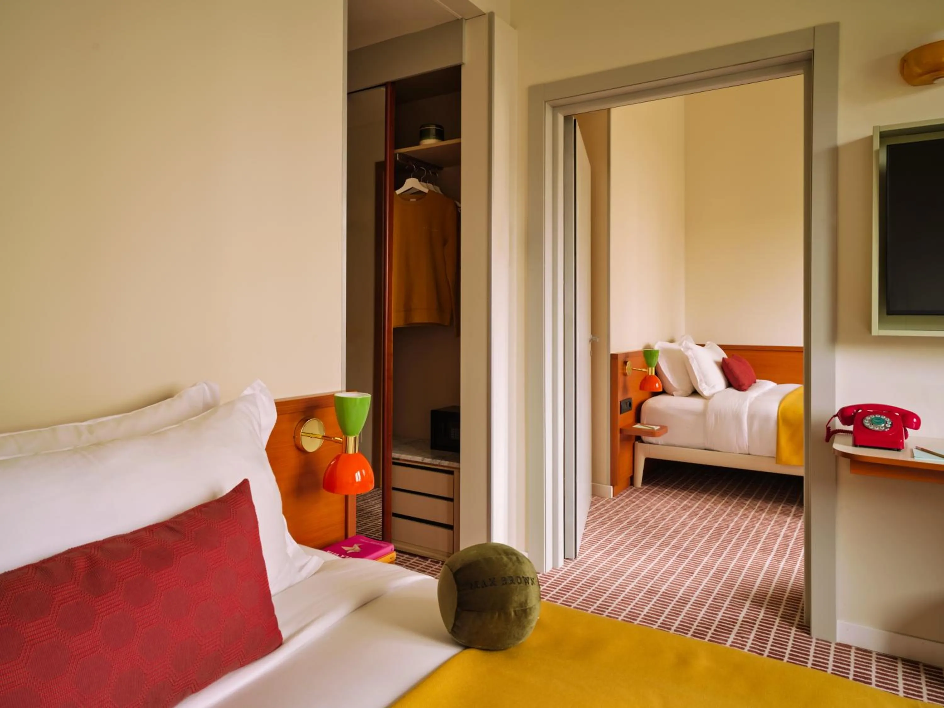 Bedroom, Bed in Max Brown Hotel Missori, part of Sircle Collection