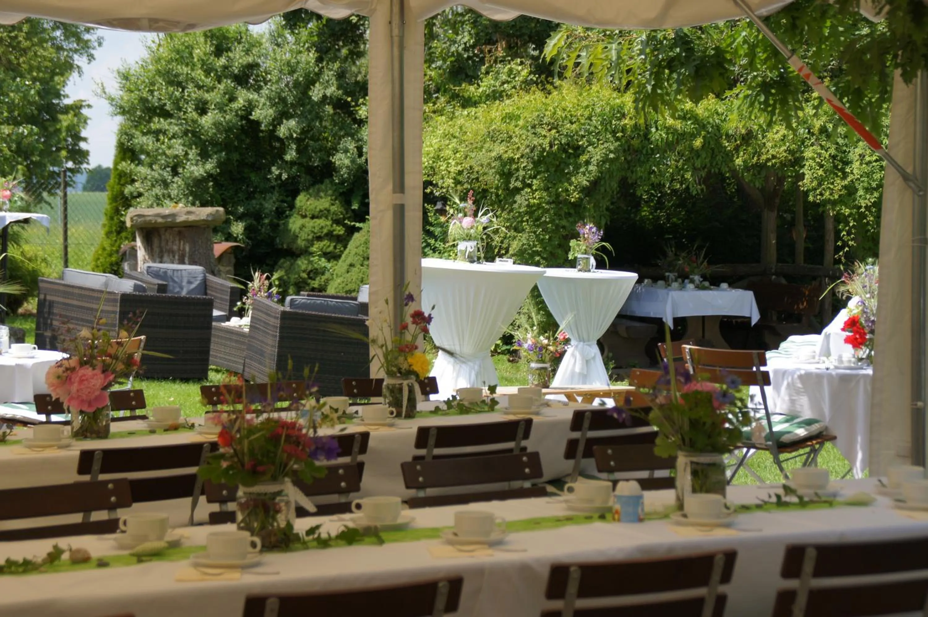 Garden in Landhaus Rössle