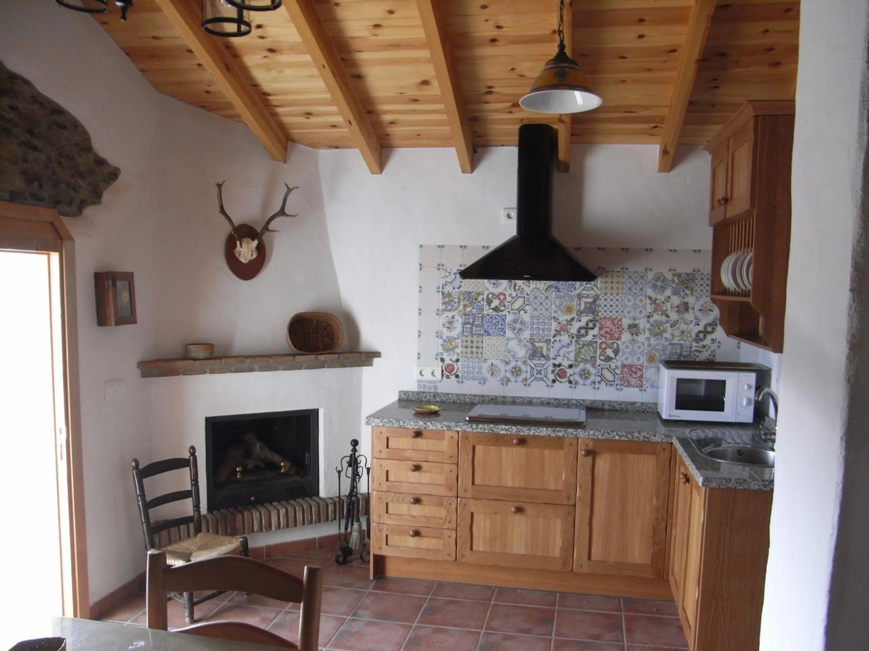 Kitchen or kitchenette in La Casilla del Pastor