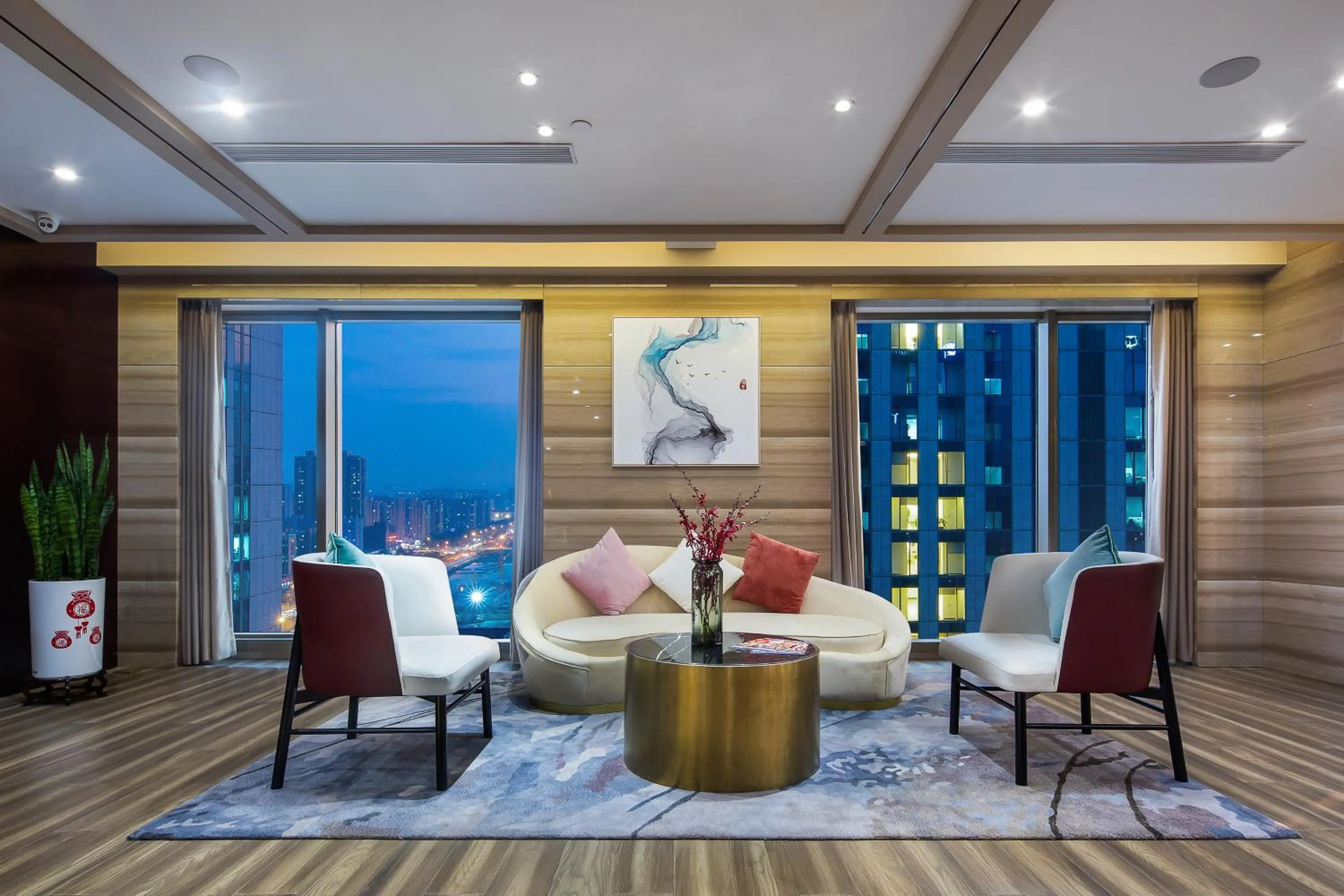 Lobby or reception in Shama Heda Serviced Apartment