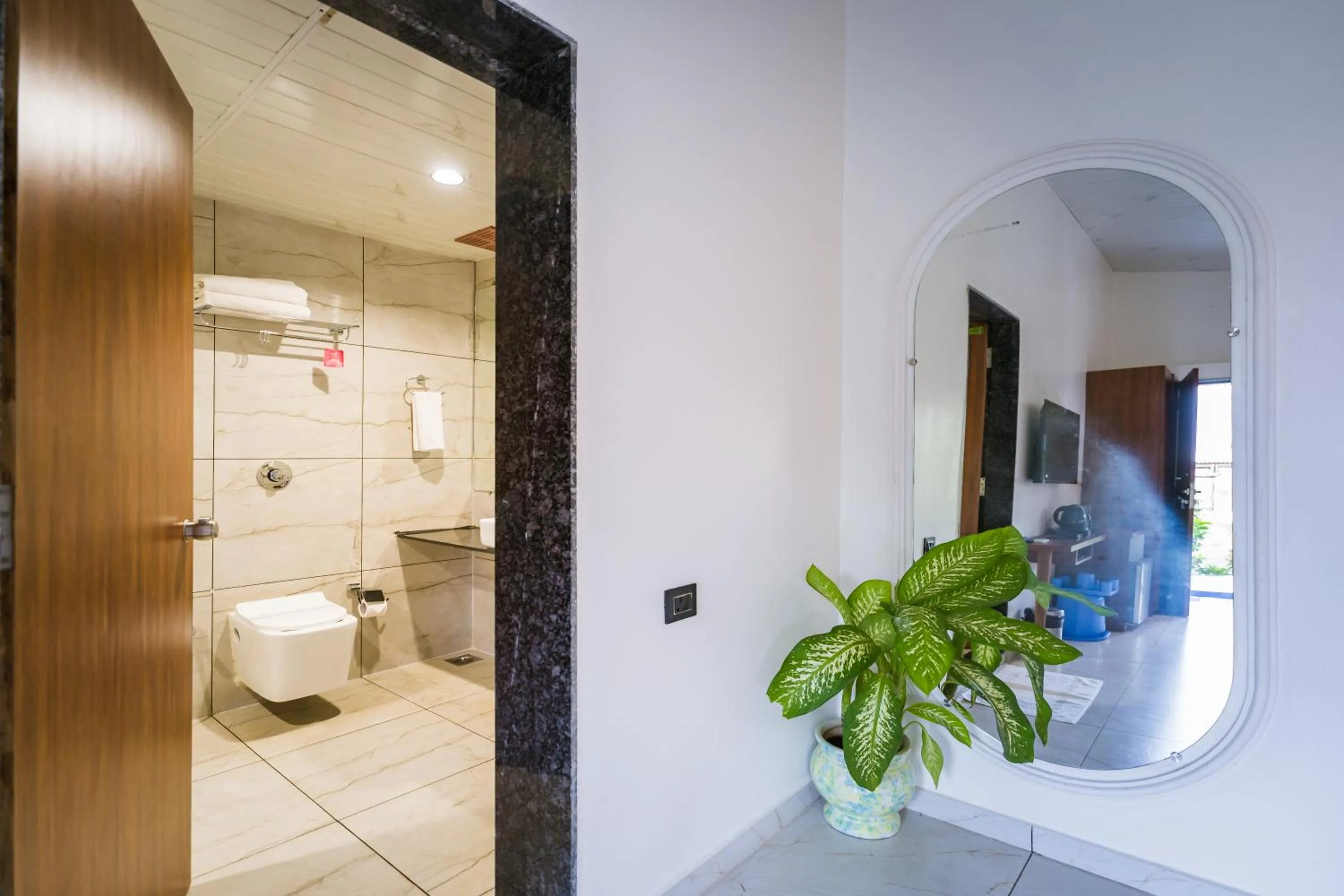 Bathroom in RiverView Tent Resort