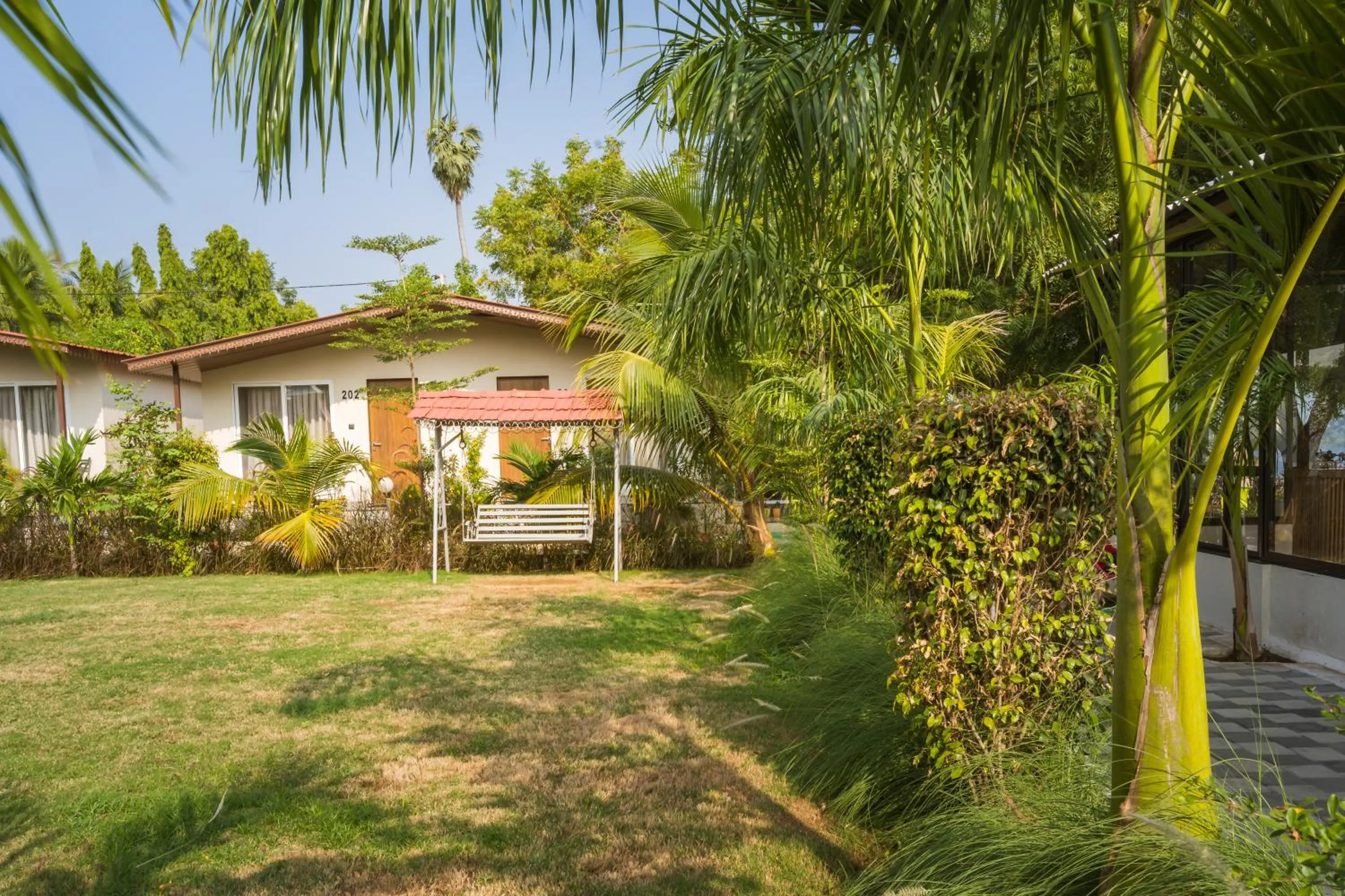 Garden in RiverView Tent Resort