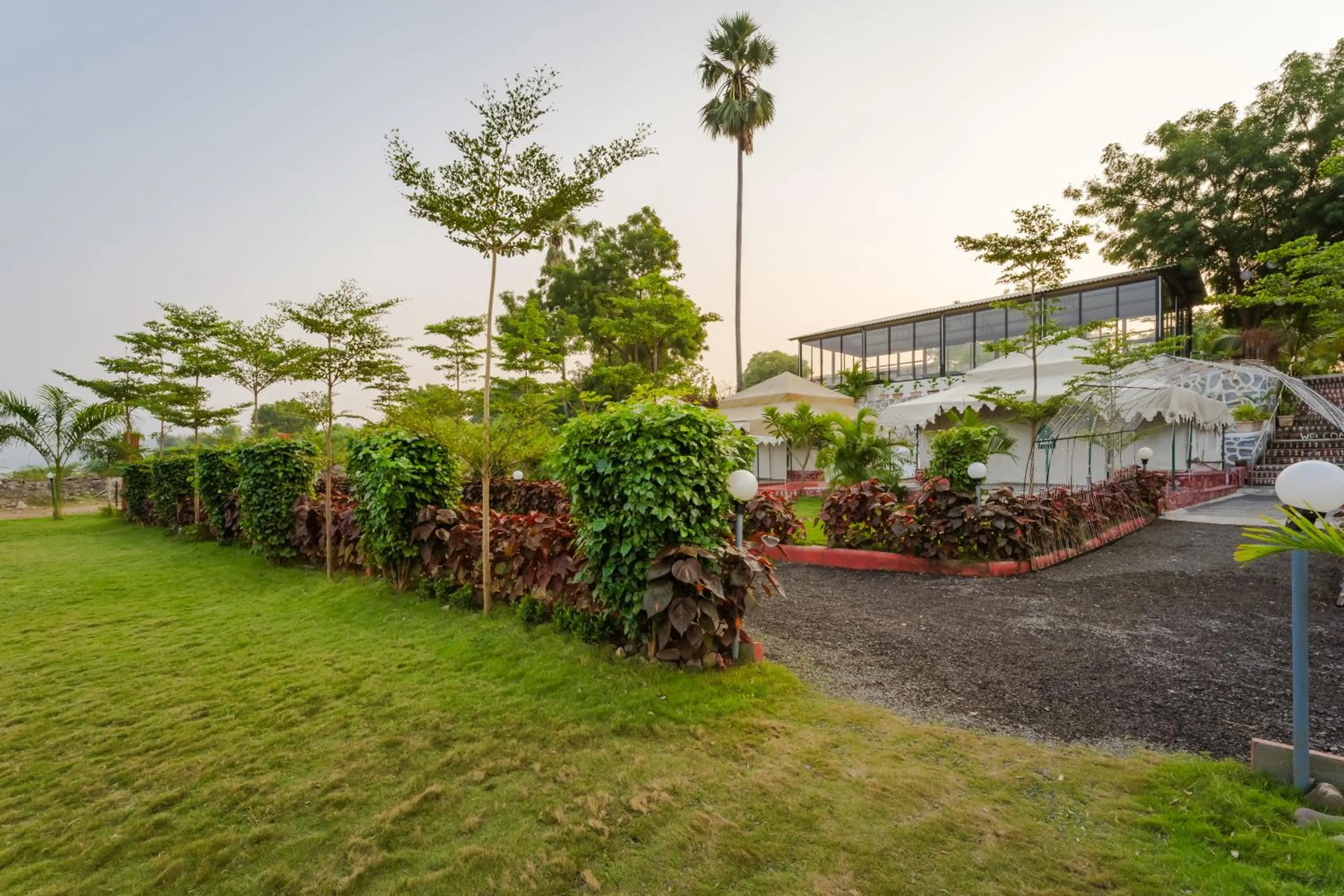 Garden in RiverView Tent Resort