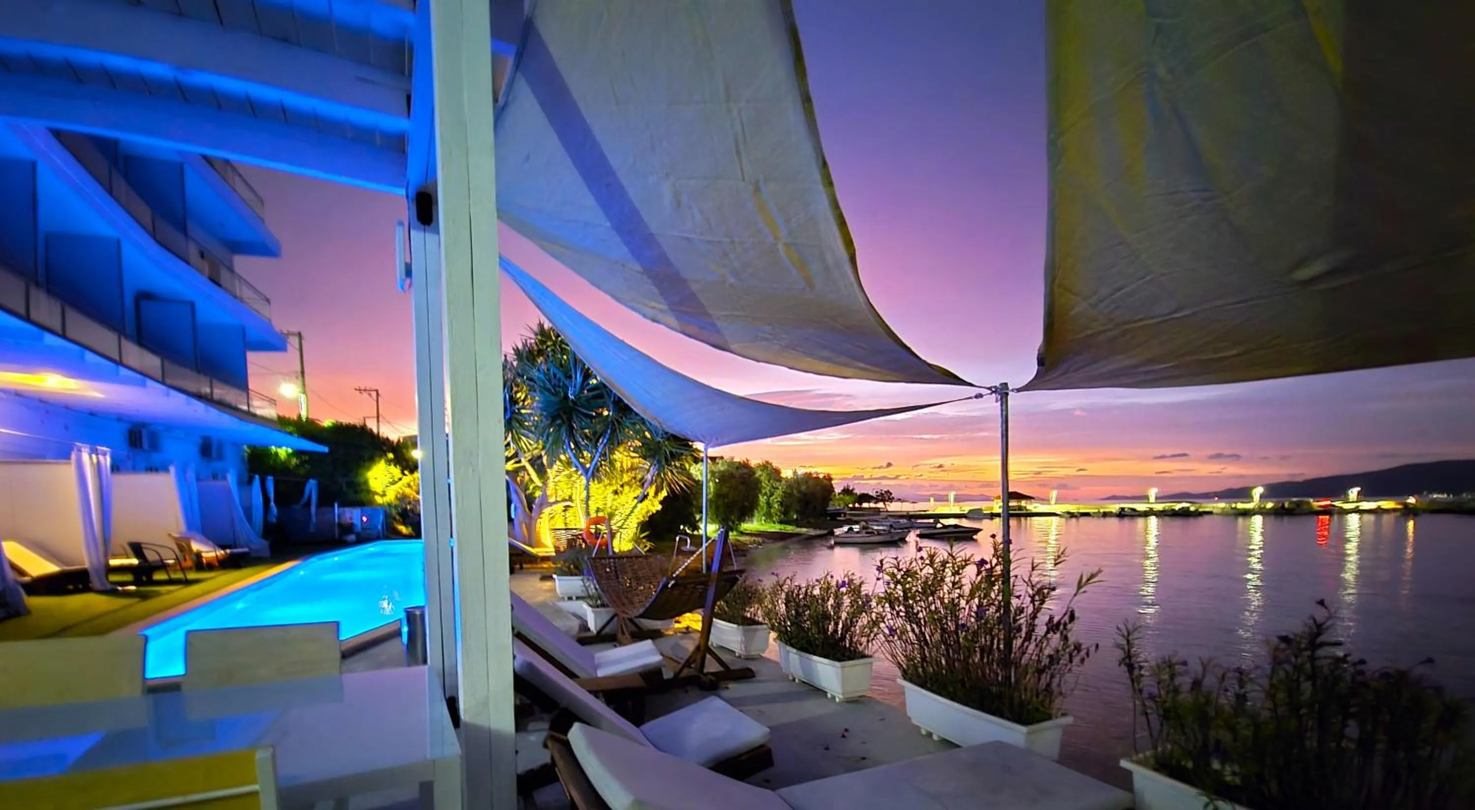 Property building in Porto Evia Boutique Hotel