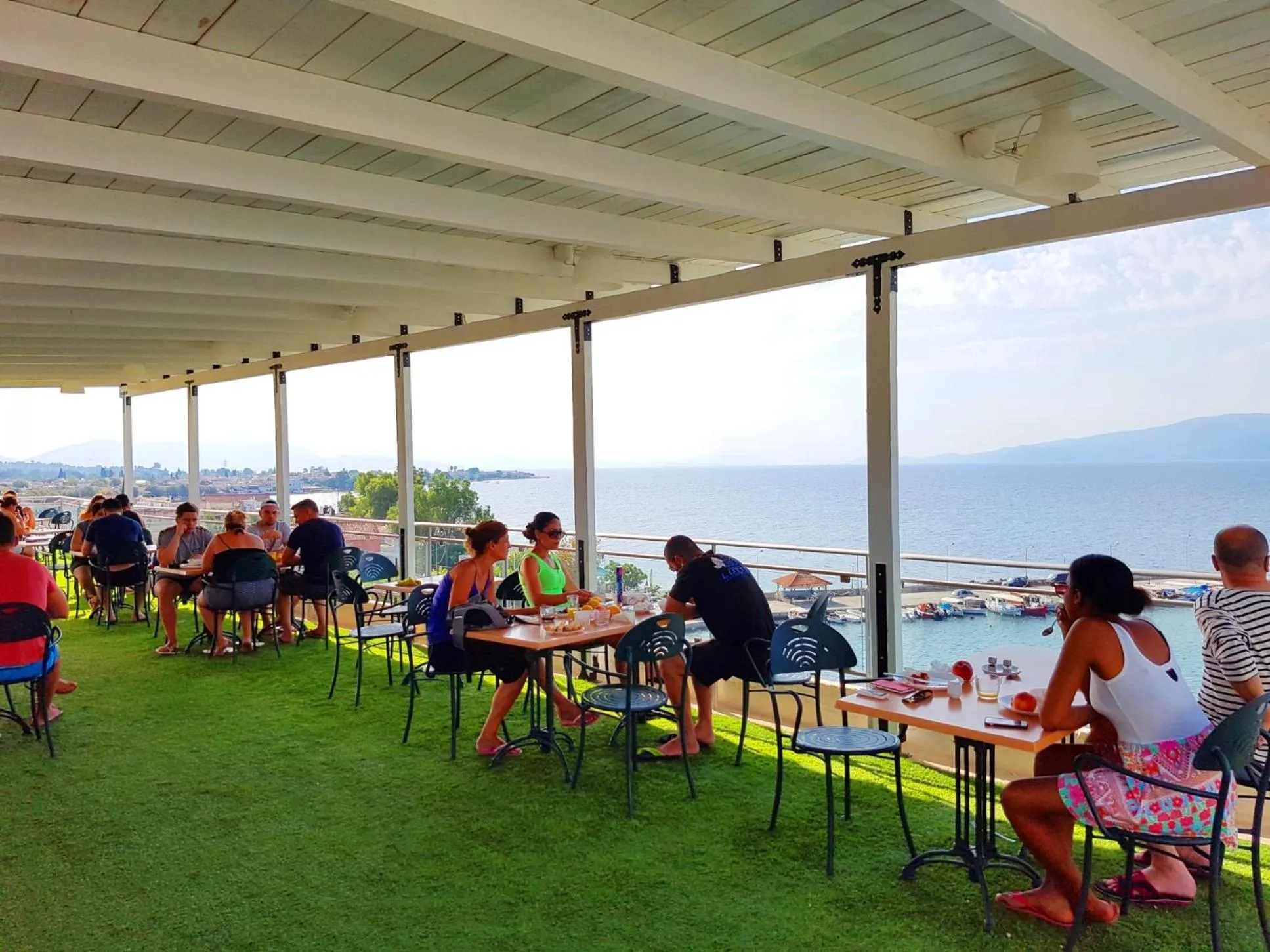 Patio in Porto Evia Boutique Hotel