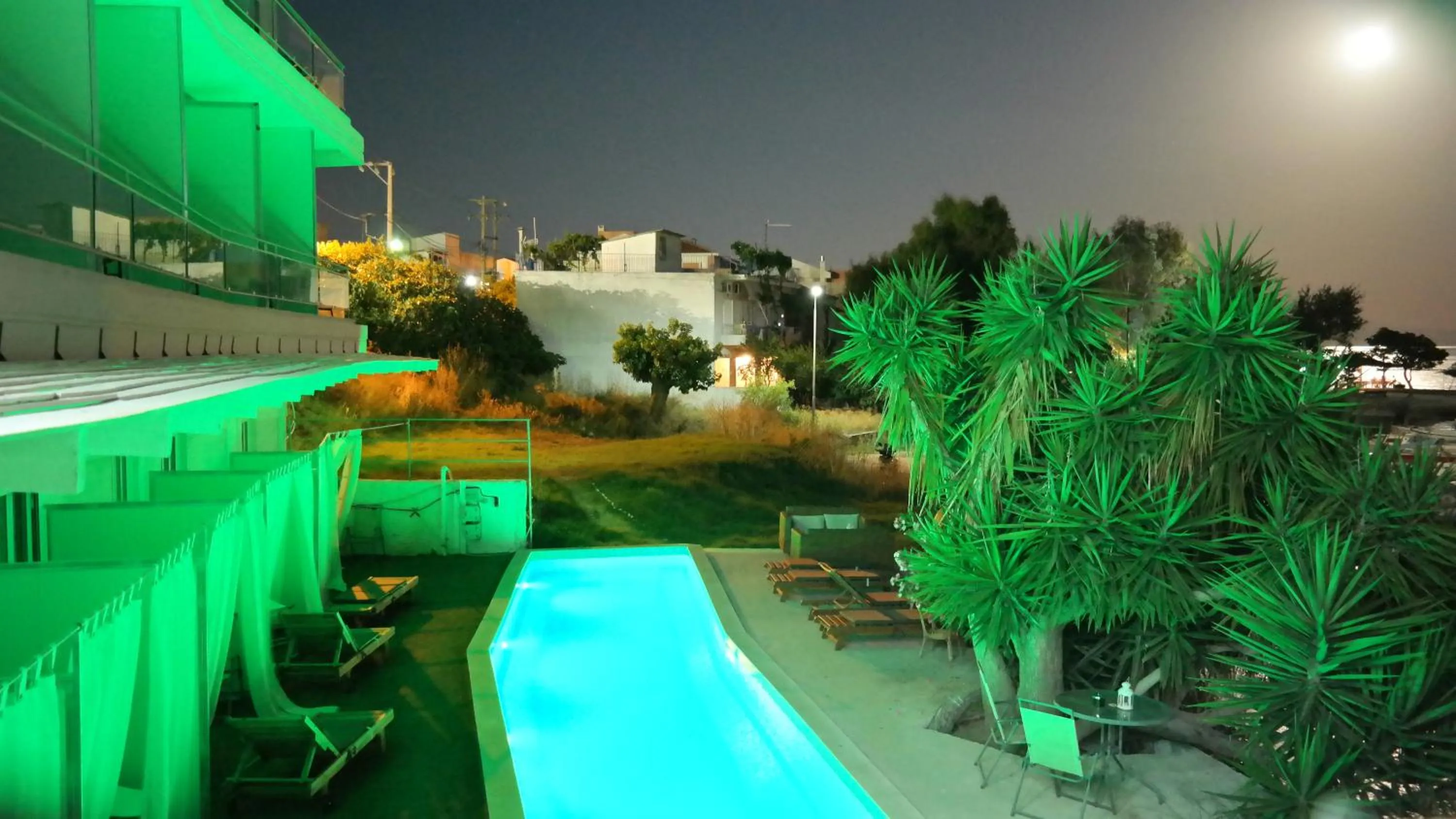 Swimming pool in Porto Evia Boutique Hotel