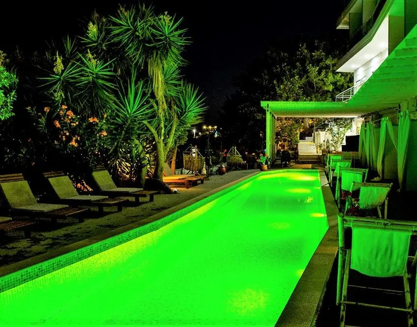 Swimming pool in Porto Evia Boutique Hotel