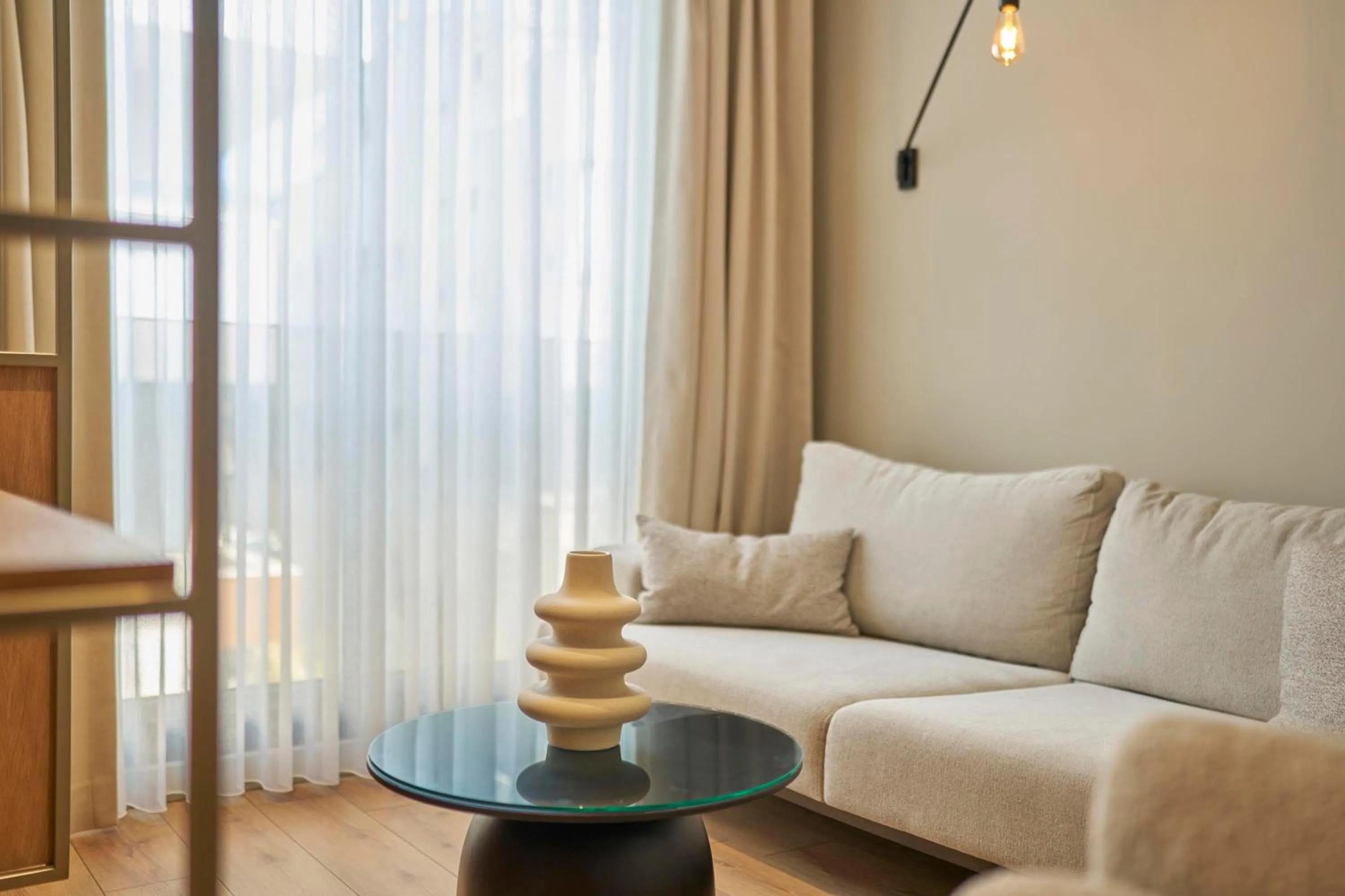 Seating area in La Maja Hotel