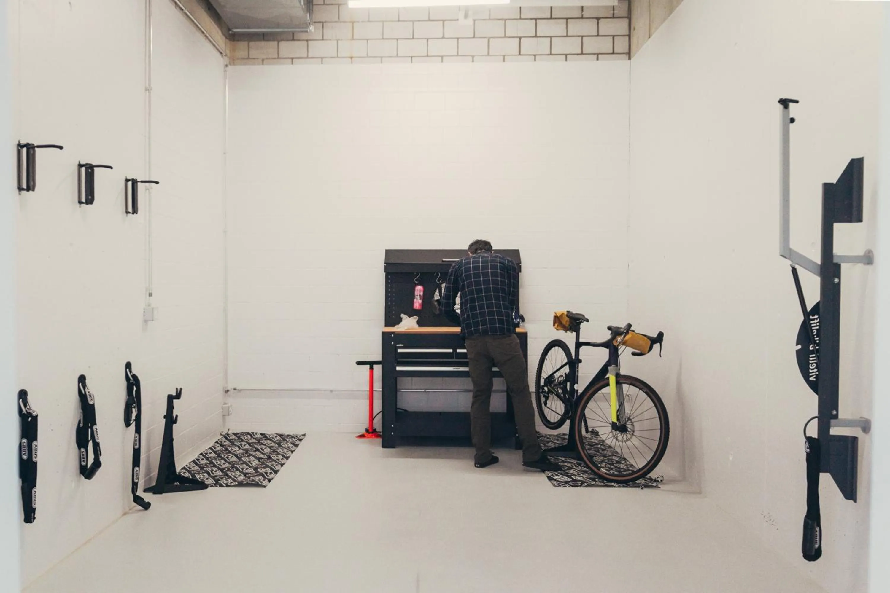 Cycling in Trafo Hotel Baden