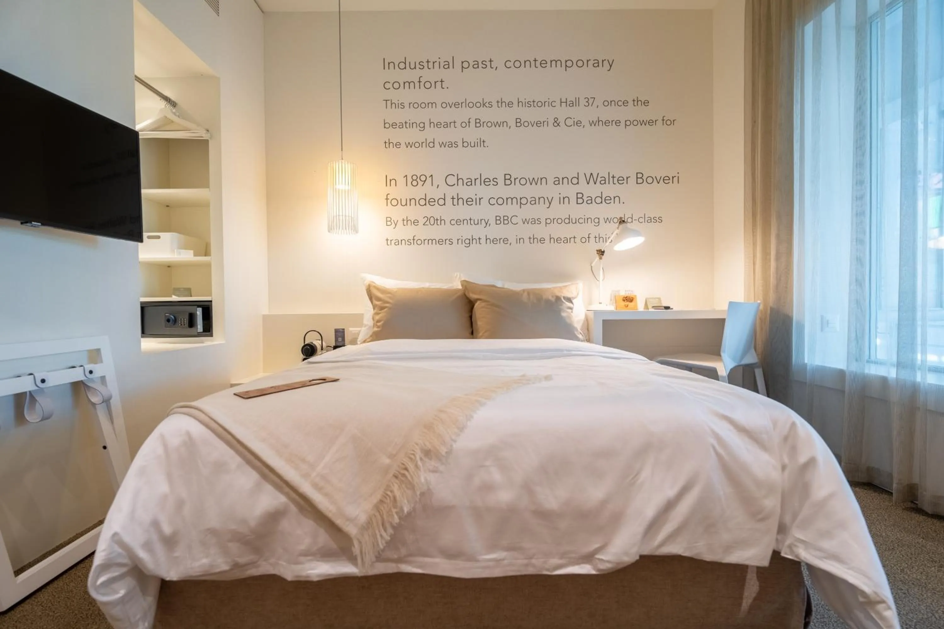 Bedroom, Bed in Trafo Hotel Baden