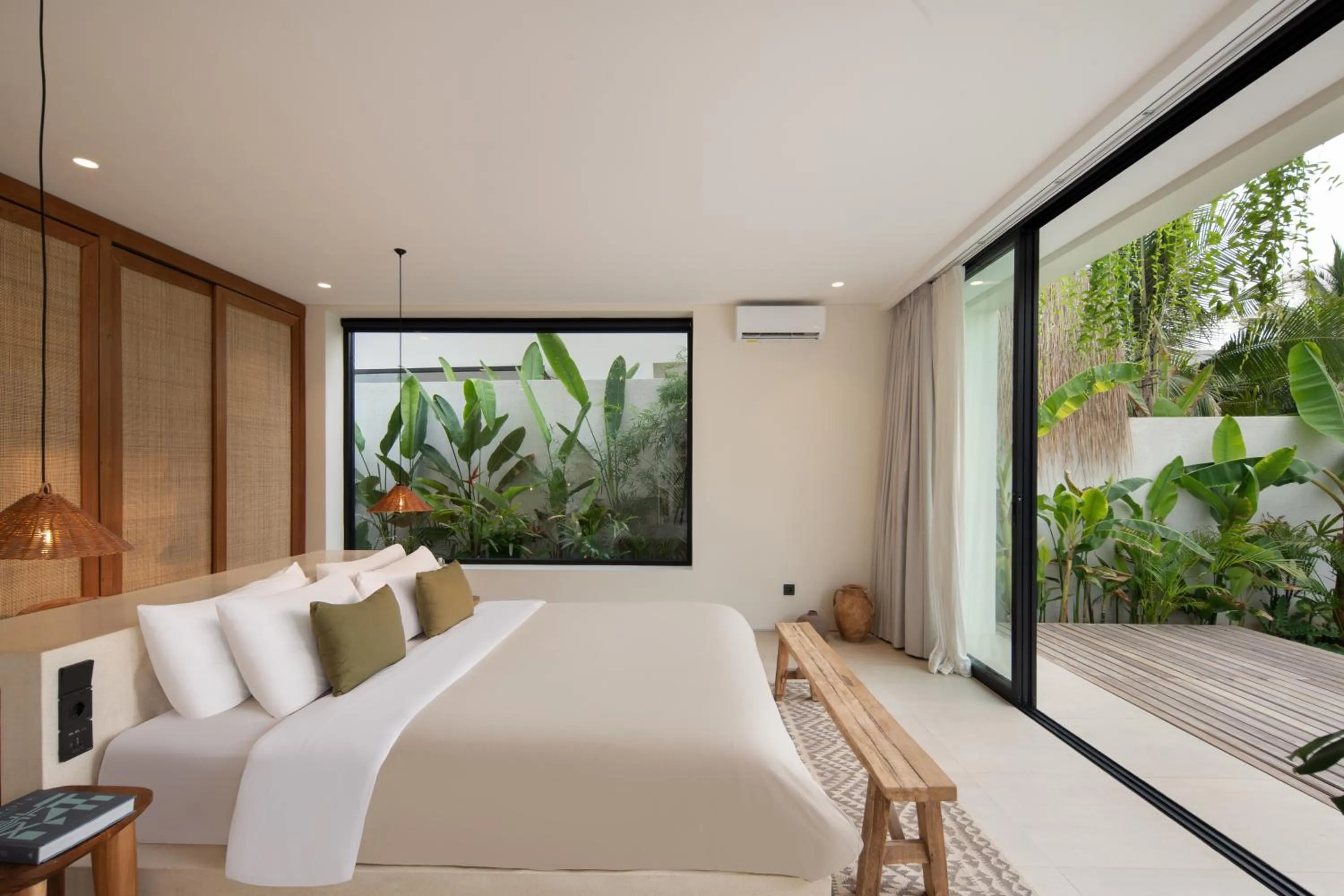 Bed in Tias Villas