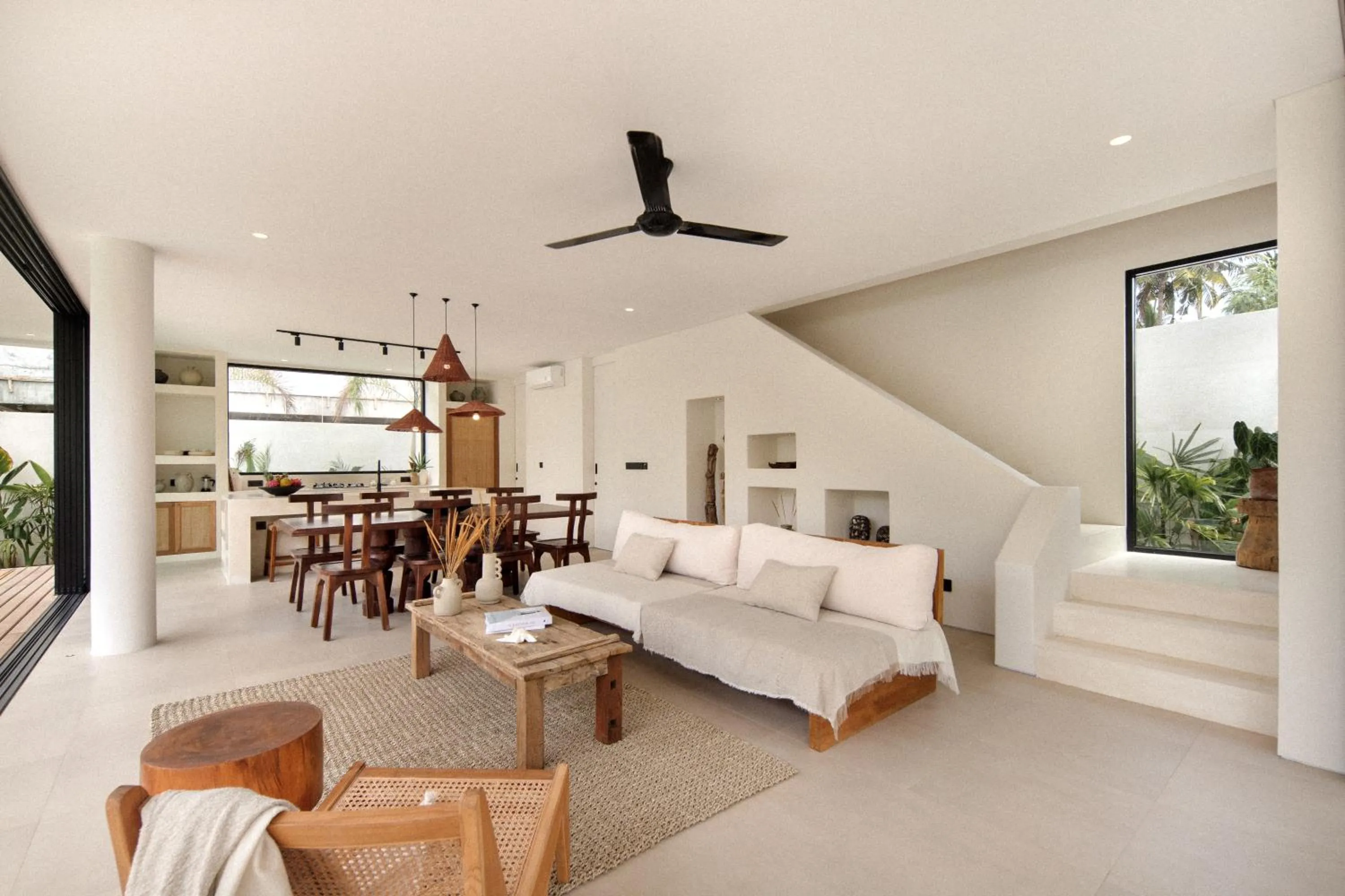 Living room in Tias Villas