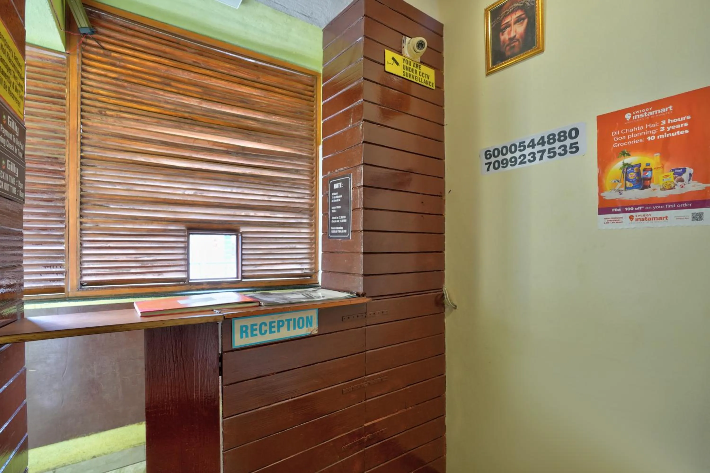 Lobby or reception in Hotel Salty Waves Baga