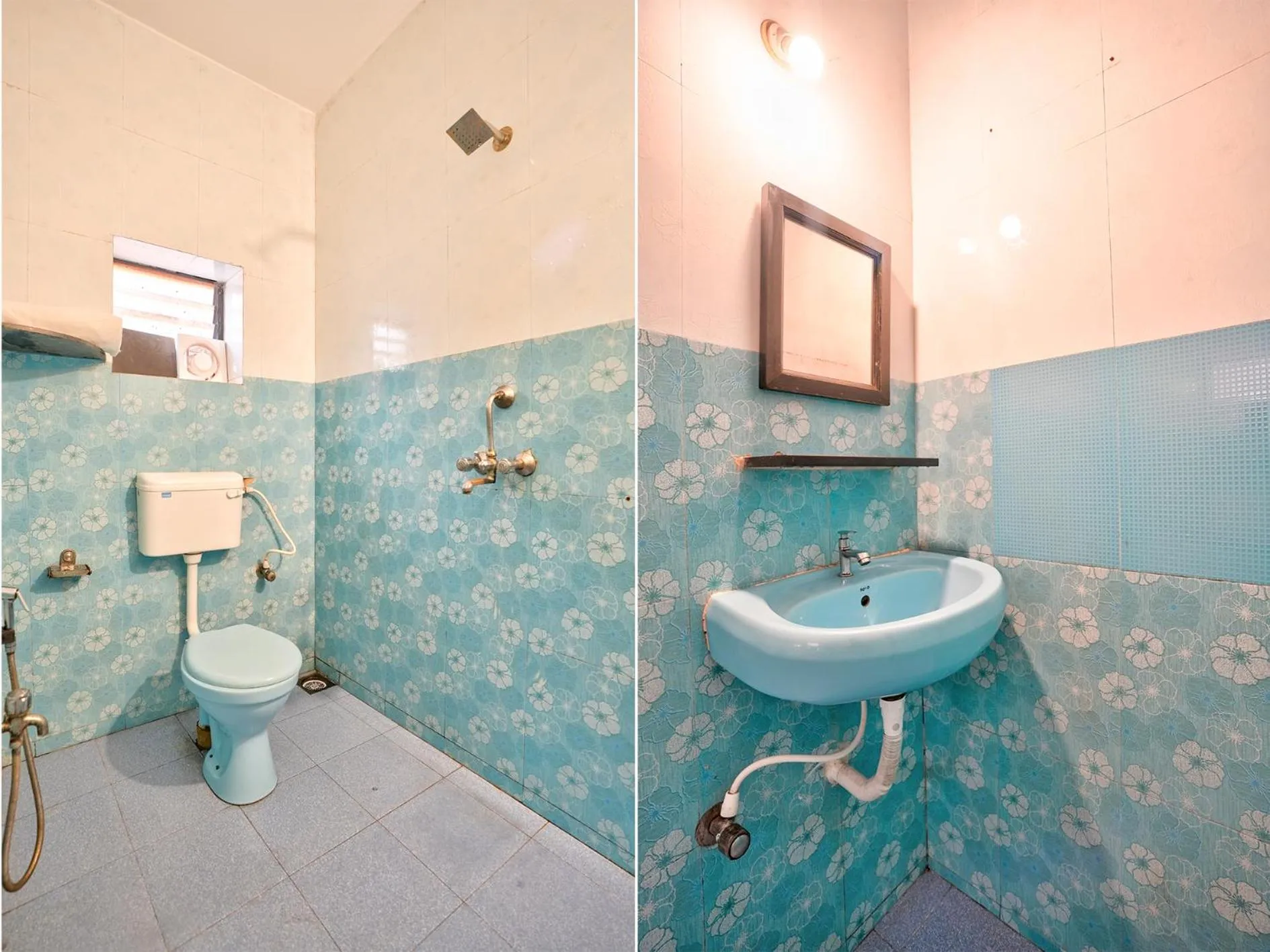 Toilet in Hotel Salty Waves Baga