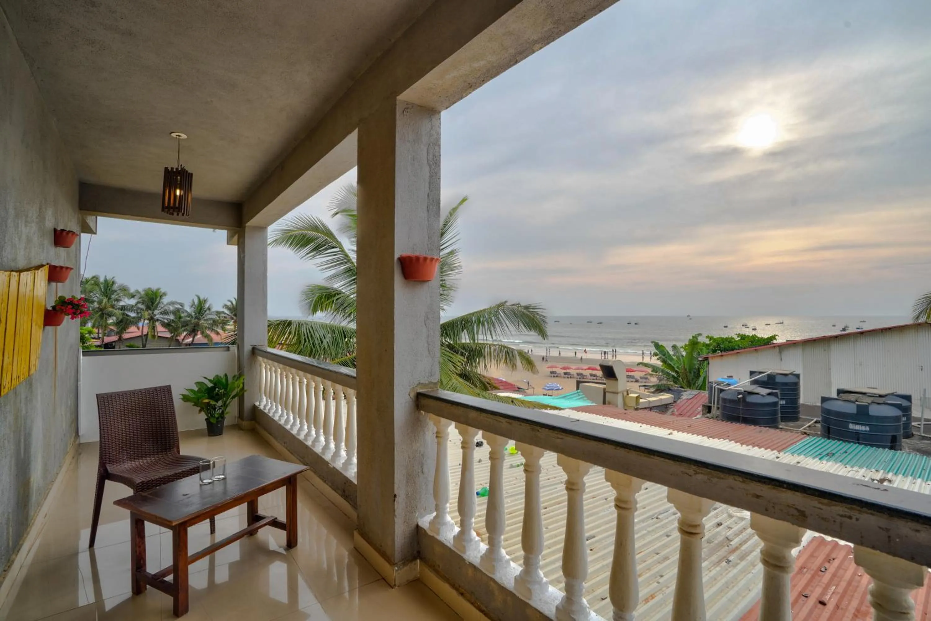 Seating area in Hotel Salty Waves Baga