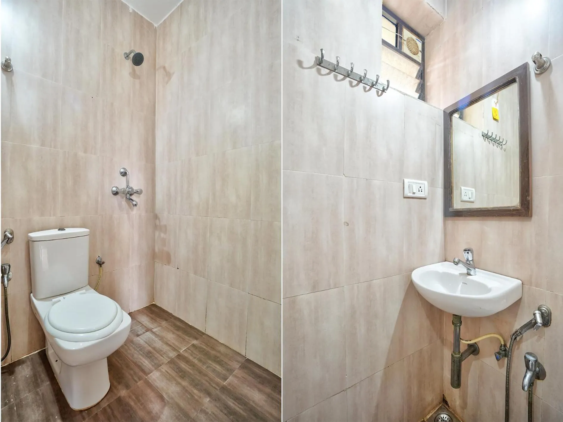 Toilet in Hotel Salty Waves Baga