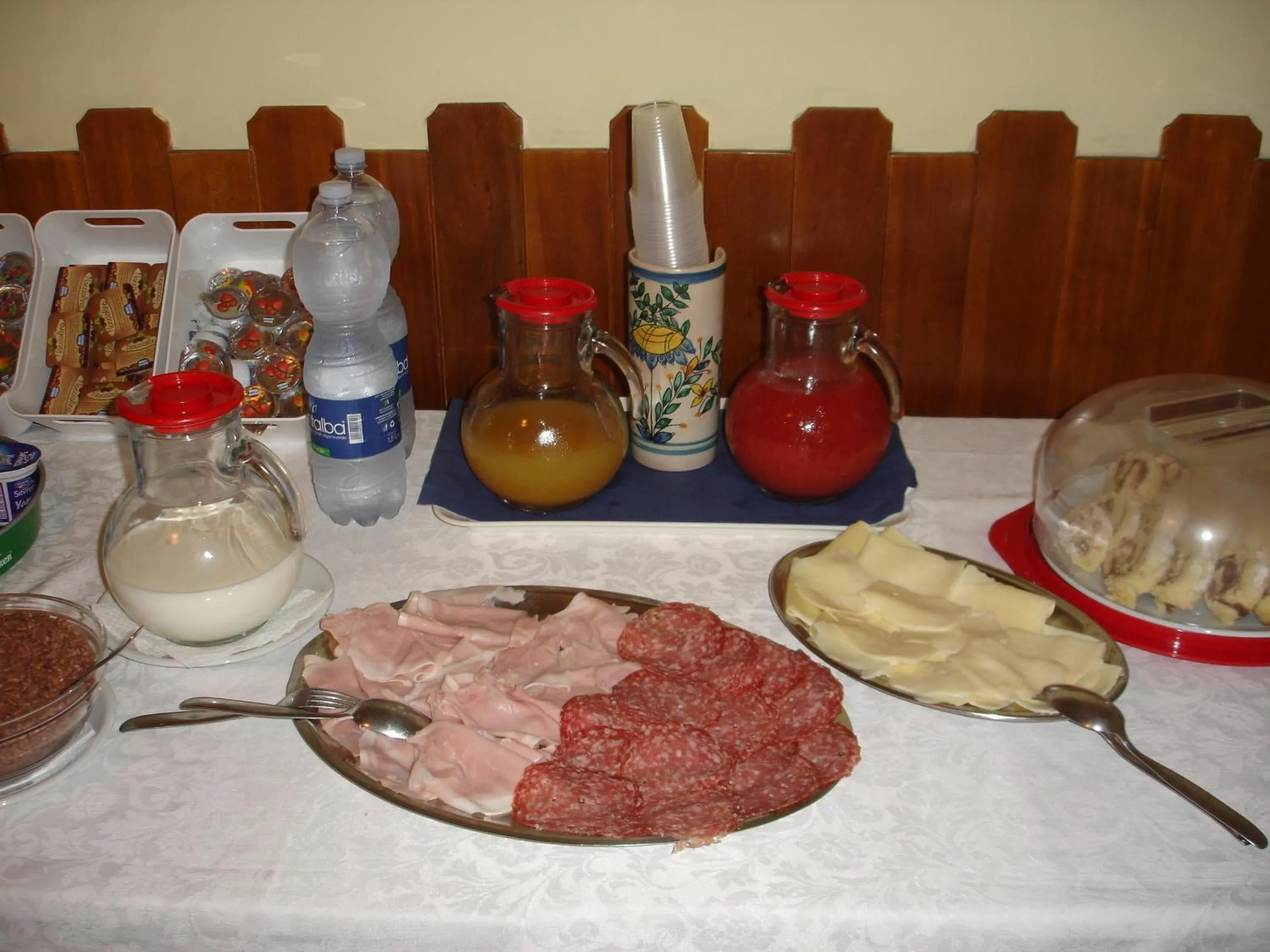 Food in Hotel La Rusticana