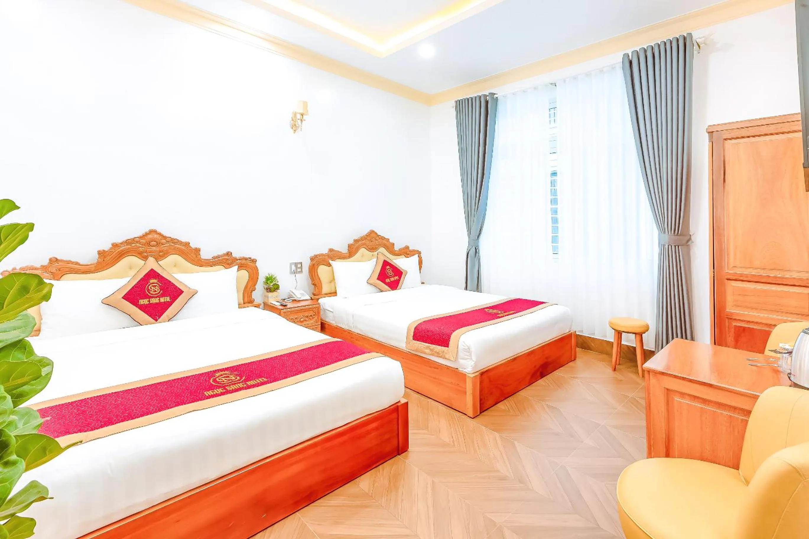 Bed in Ngọc Sang 2 Hotel