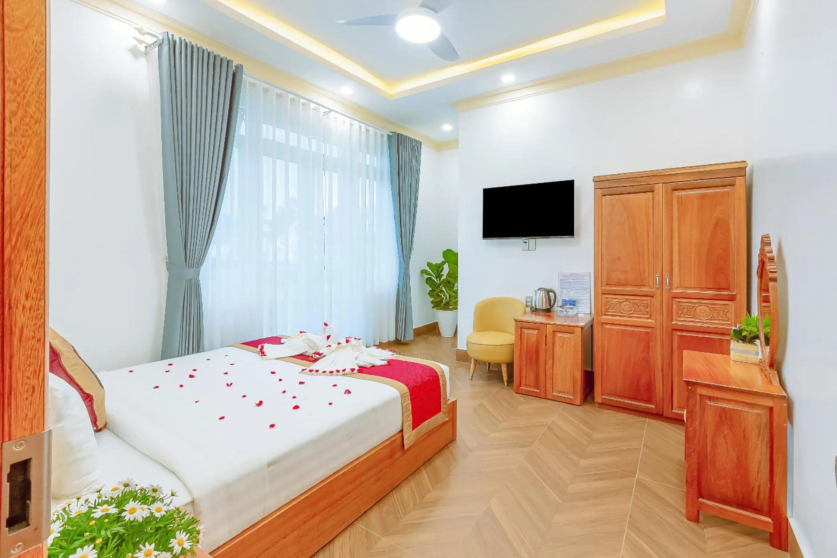 Bed in Ngọc Sang 2 Hotel