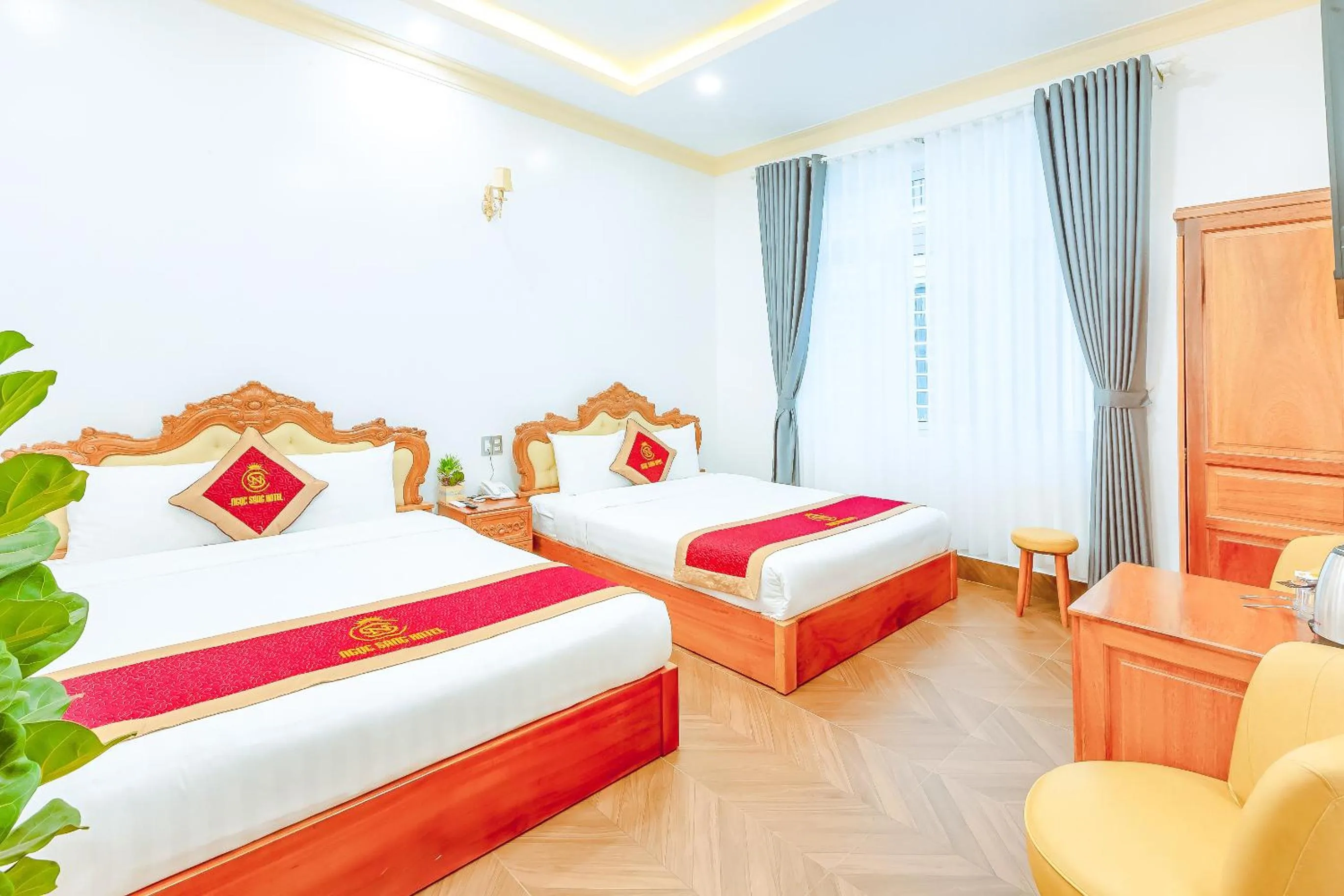 Bed in Ngọc Sang 2 Hotel