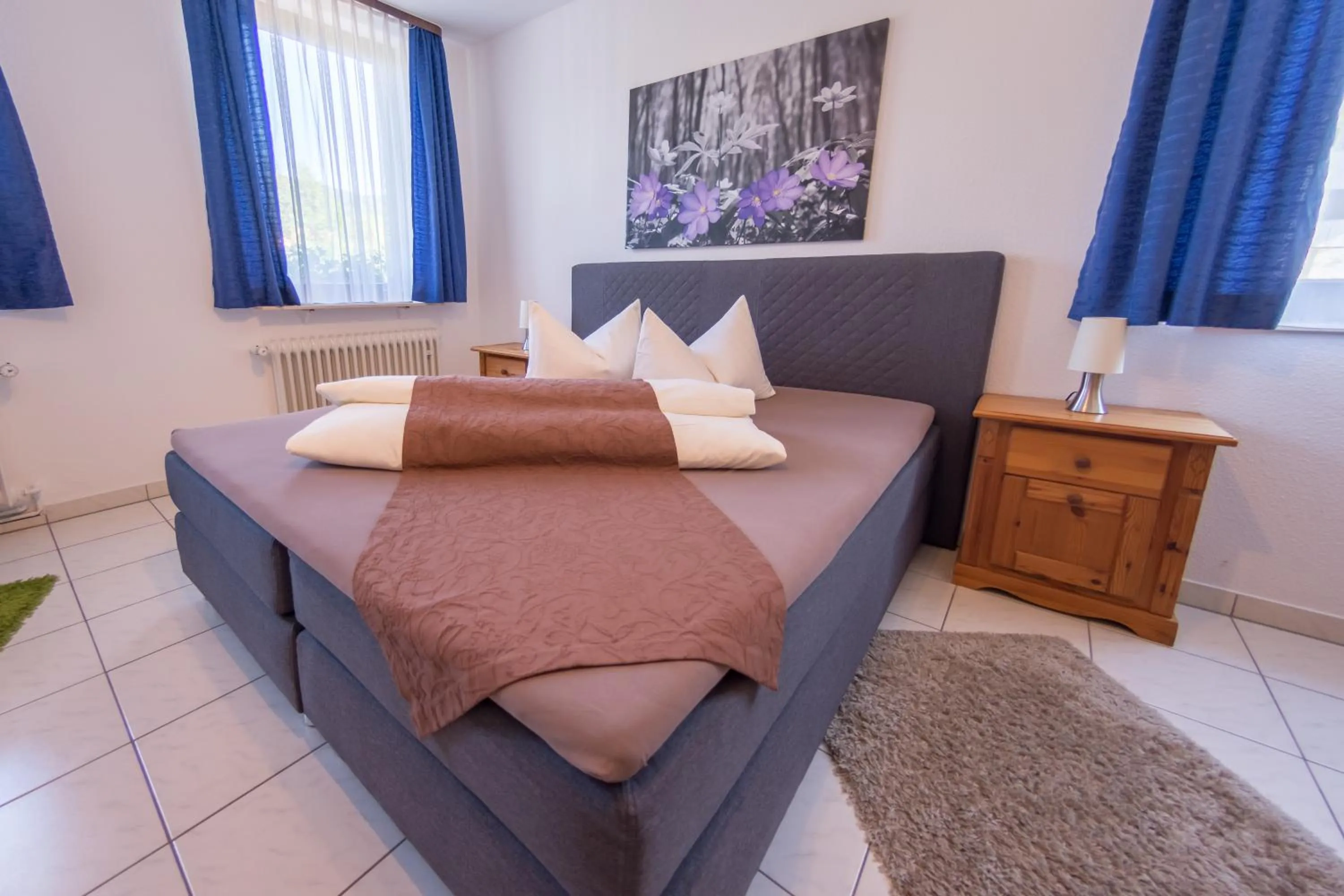 Bed in Wohlfühlhotel zur Grässelmühle