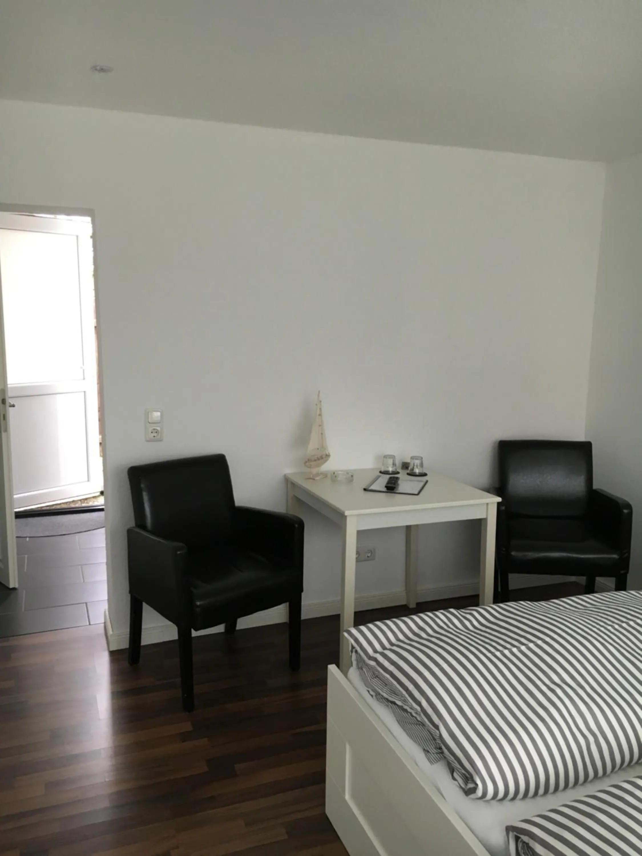 Seating area, Bed in Haus Bomhoff Sylt